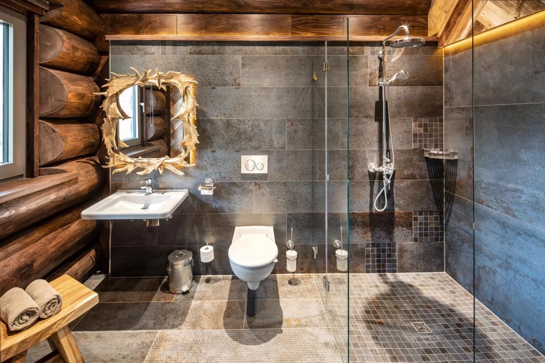 Bathroom in Timberjacks Kassel Motel