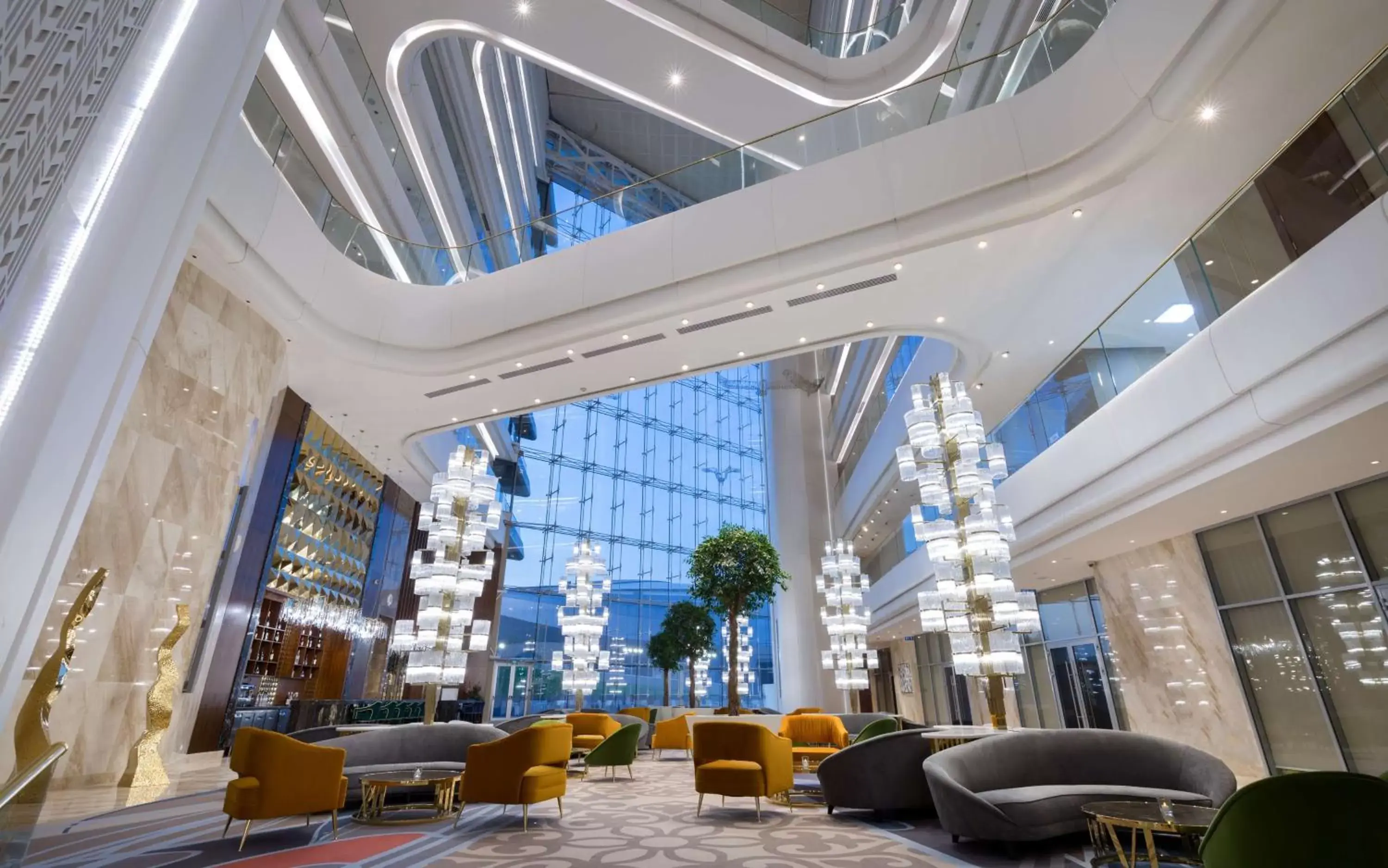 Lobby or reception, Lobby/Reception in Hilton Astana