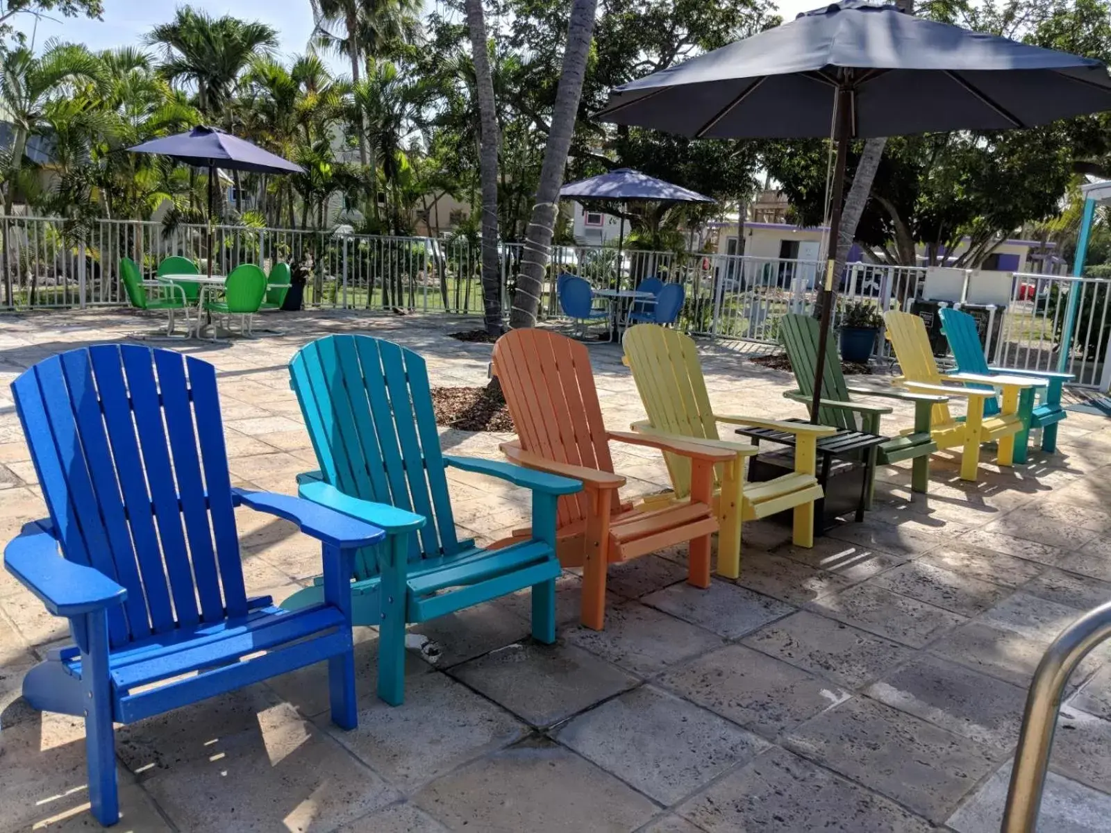 Patio in Coconut Cay Resort