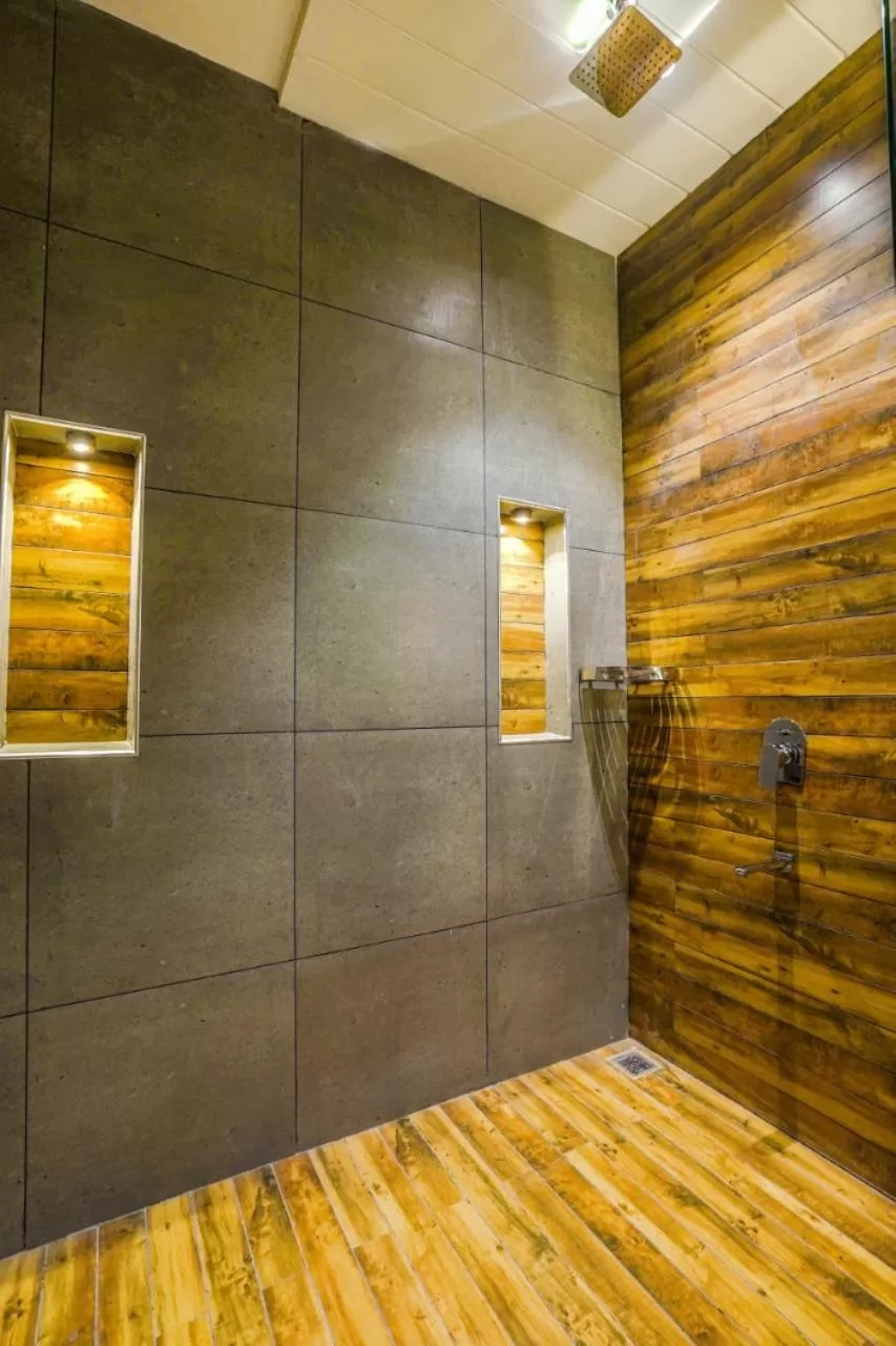 Shower, Bathroom in Greenwood Villa By Levelup