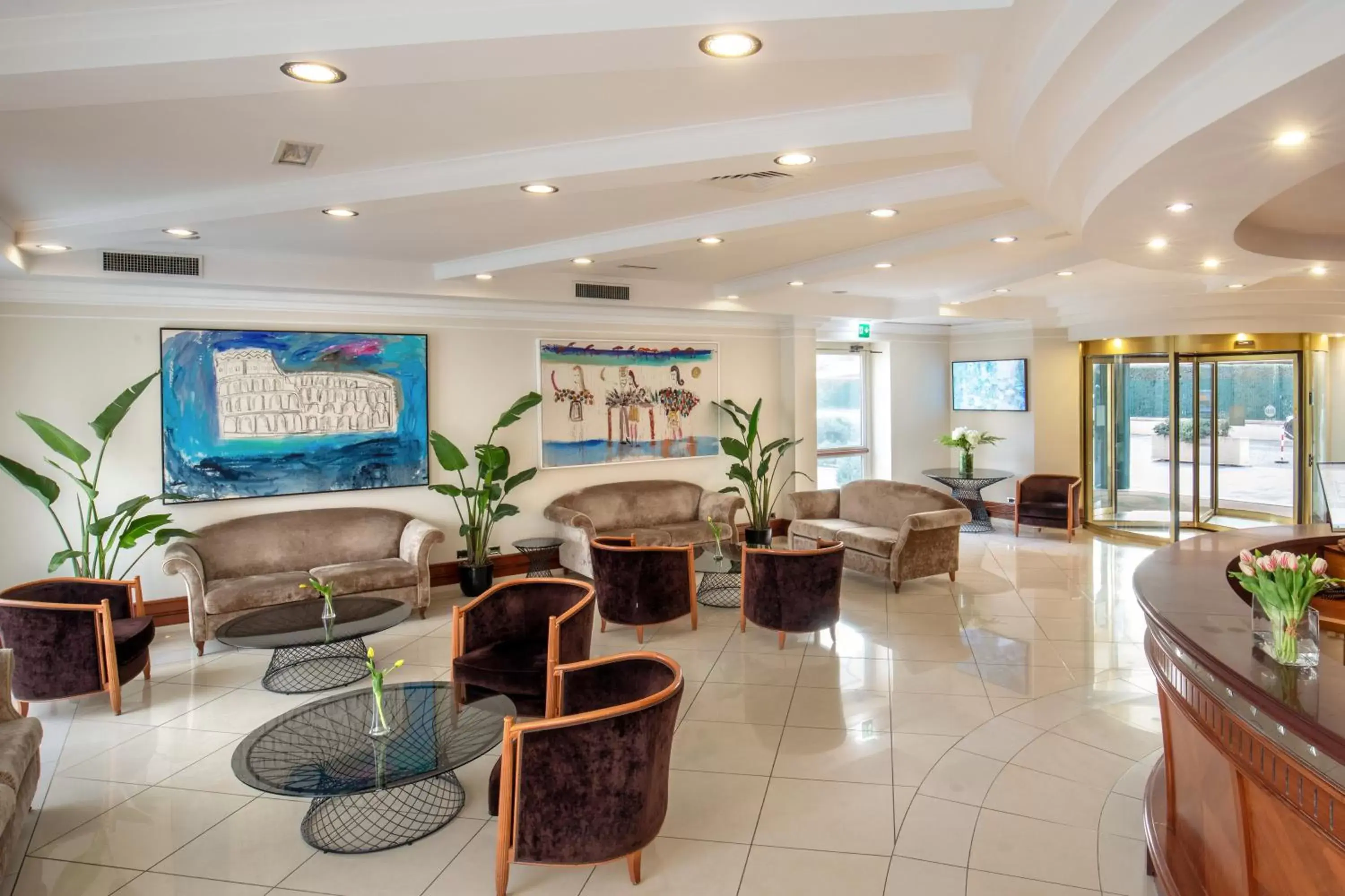 Lobby or reception in Best Western Hotel Viterbo