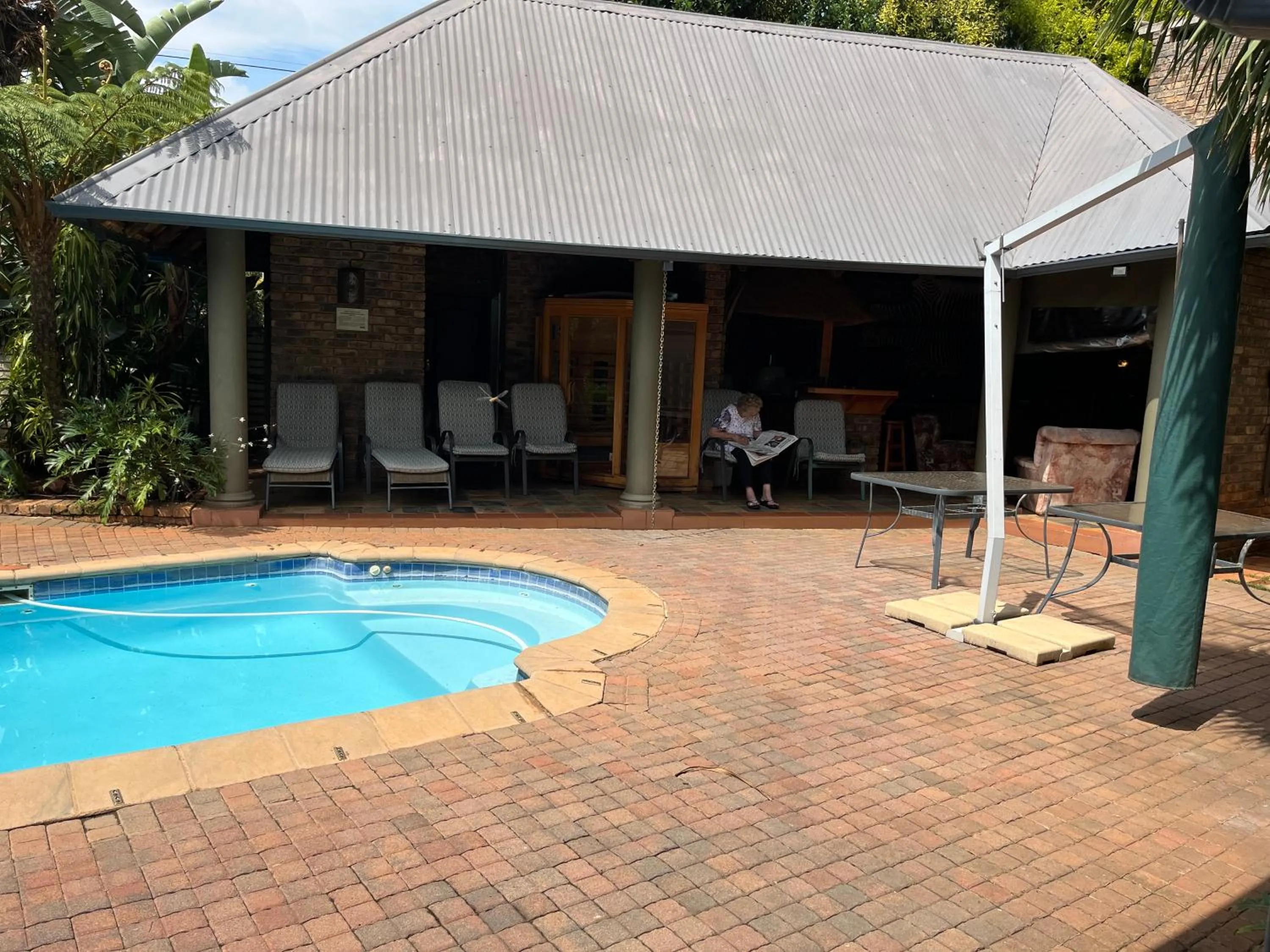 Balcony/Terrace in Goodey's Guesthouse