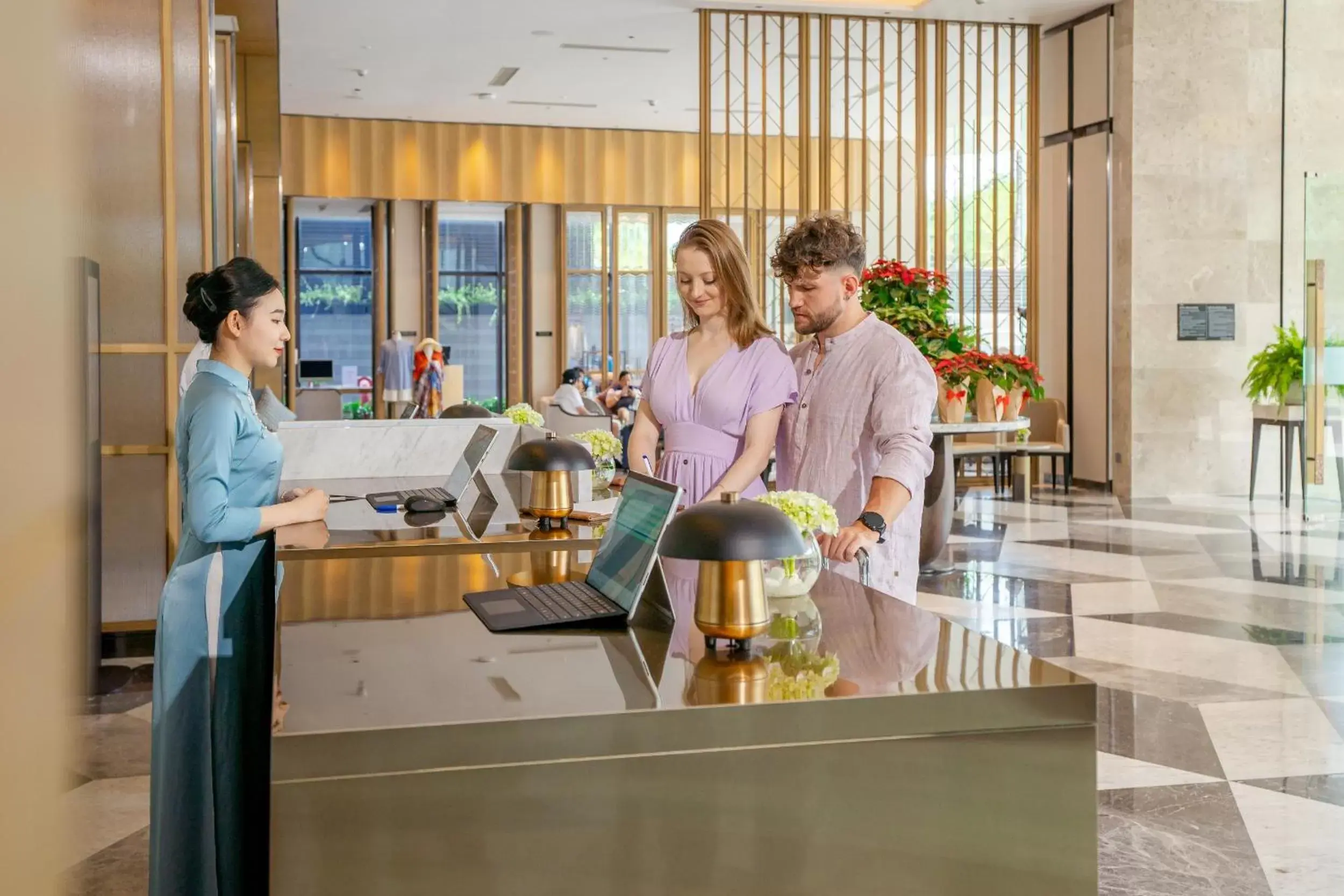 Lobby or reception in Grand Hyams Hotel - Quy Nhon Beach