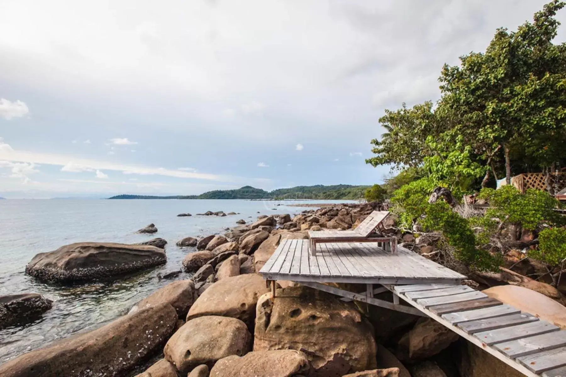 Sea view in A-Na-Lay Resort Koh Kood