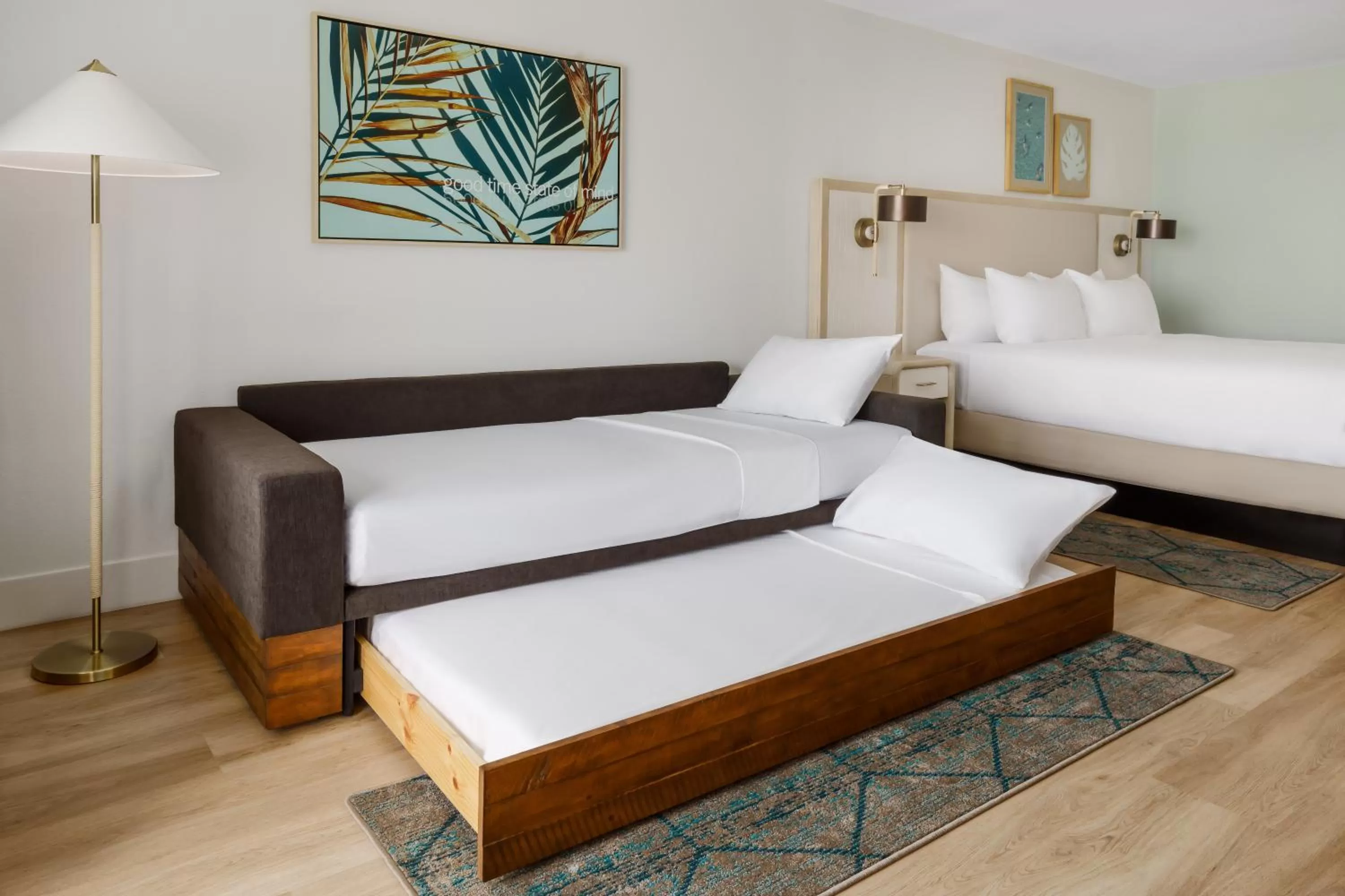 Bedroom, Bed in Beal House Fort Walton Beach, Tapestry Collection By Hilton