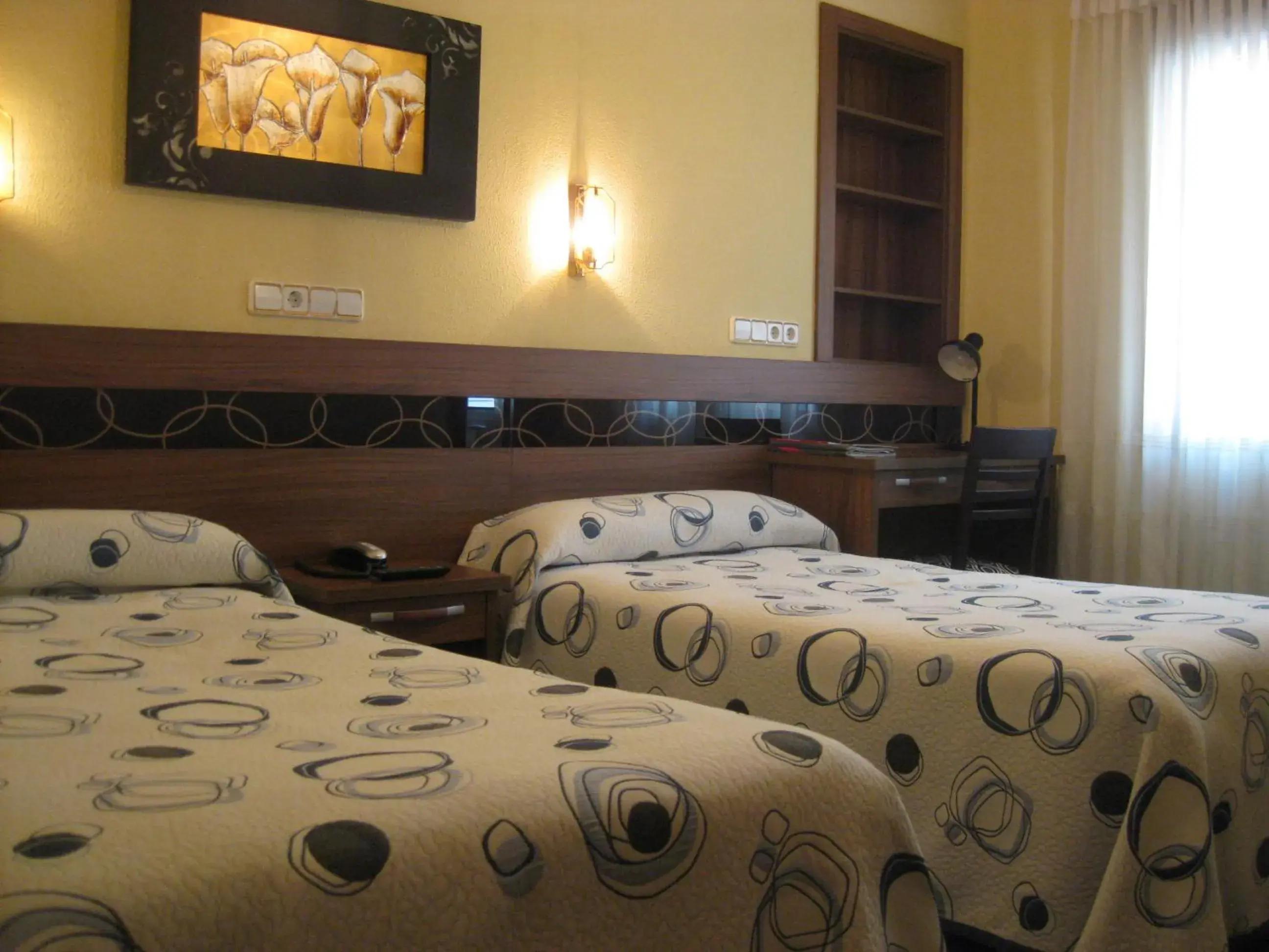 Bed in Hotel Castilla Bed in Hotel Castilla