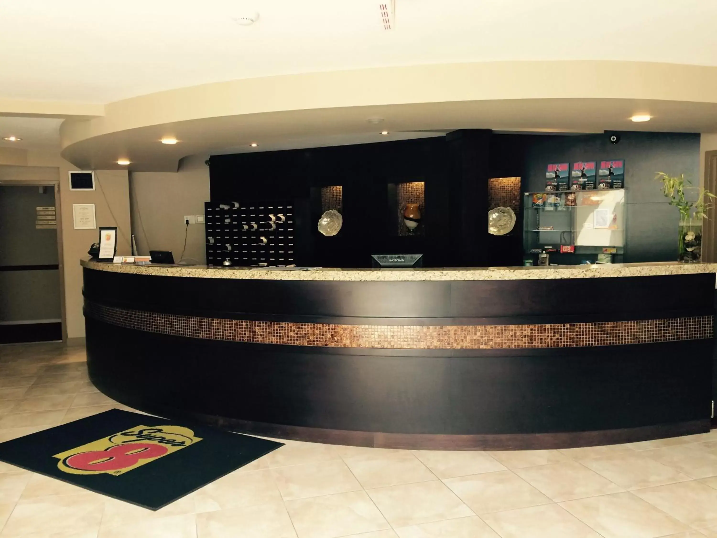 Lobby or reception in Super 8 by Wyndham West Kelowna BC Lobby or reception in Super 8 by Wyndham West Kelowna BC