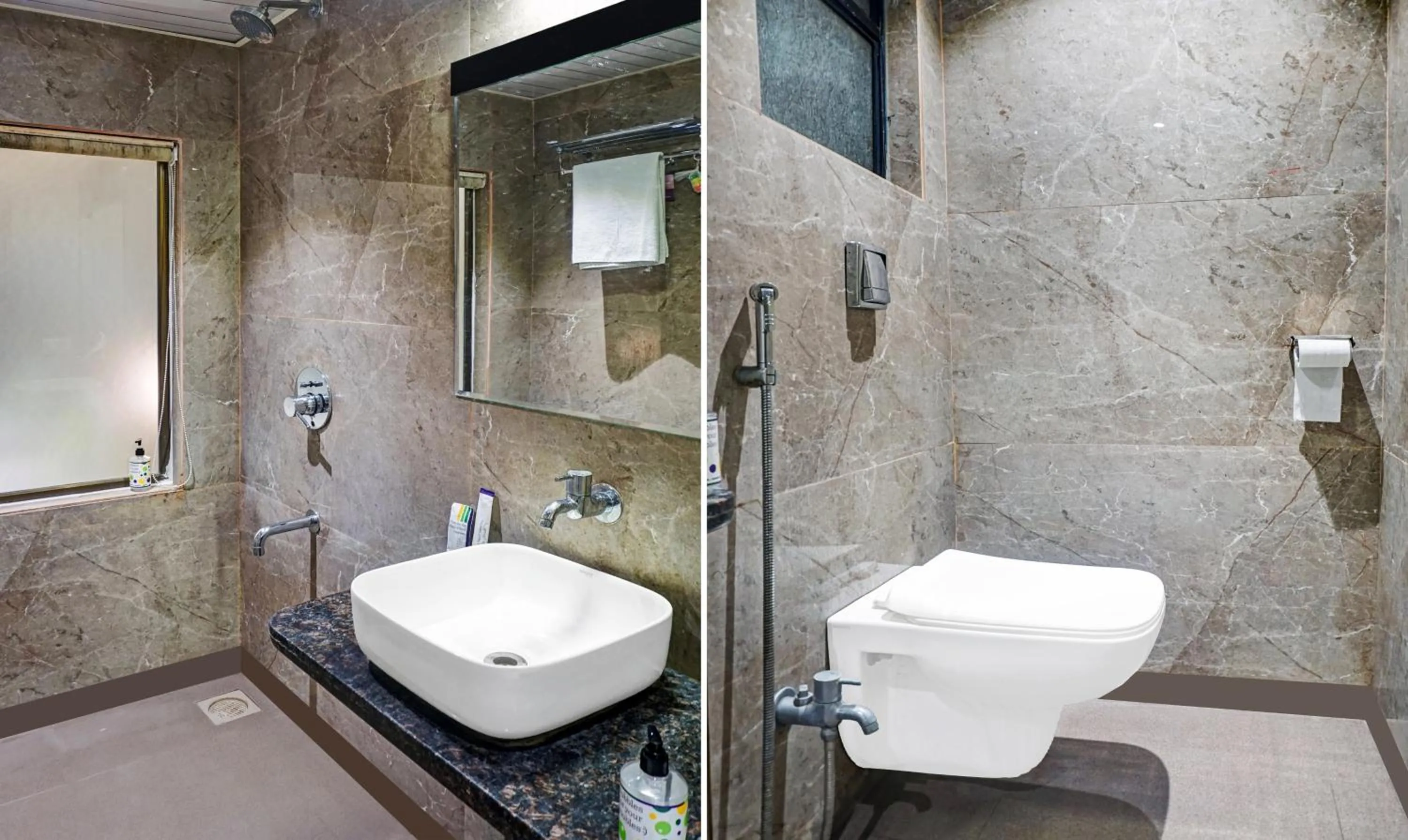 Bathroom in Treebo Classic Grande, Camp