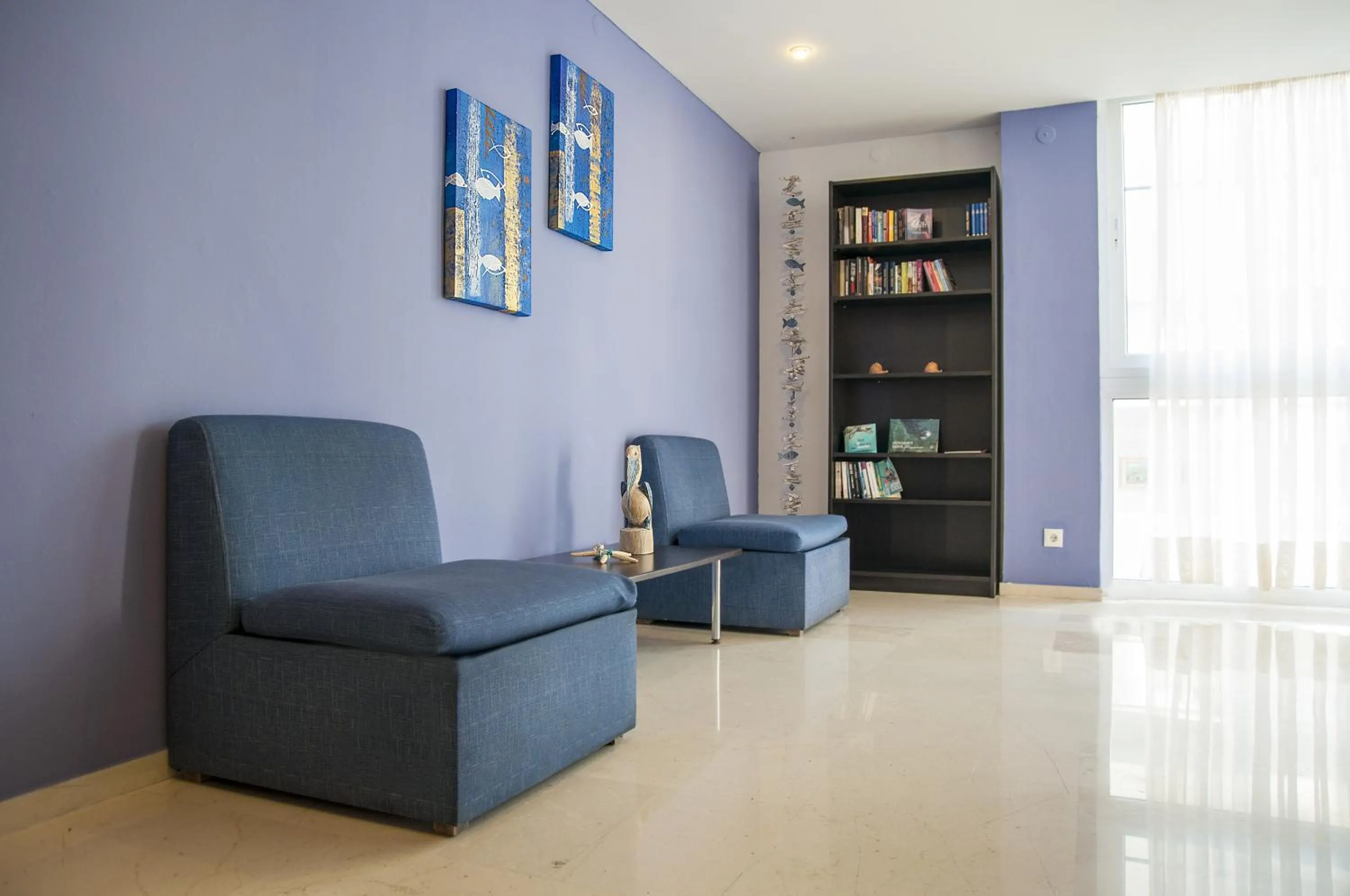 Seating area in Europa Hotel