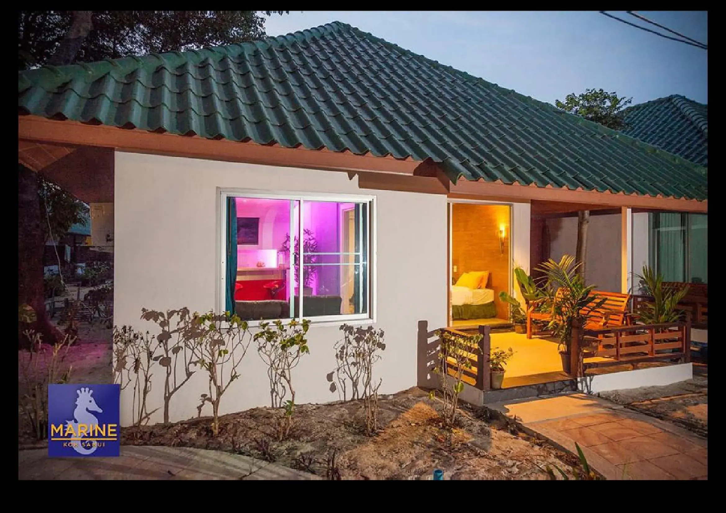 Facade/entrance in Marine Chaweng Beach Resort Facade/entrance in Marine Chaweng Beach Resort