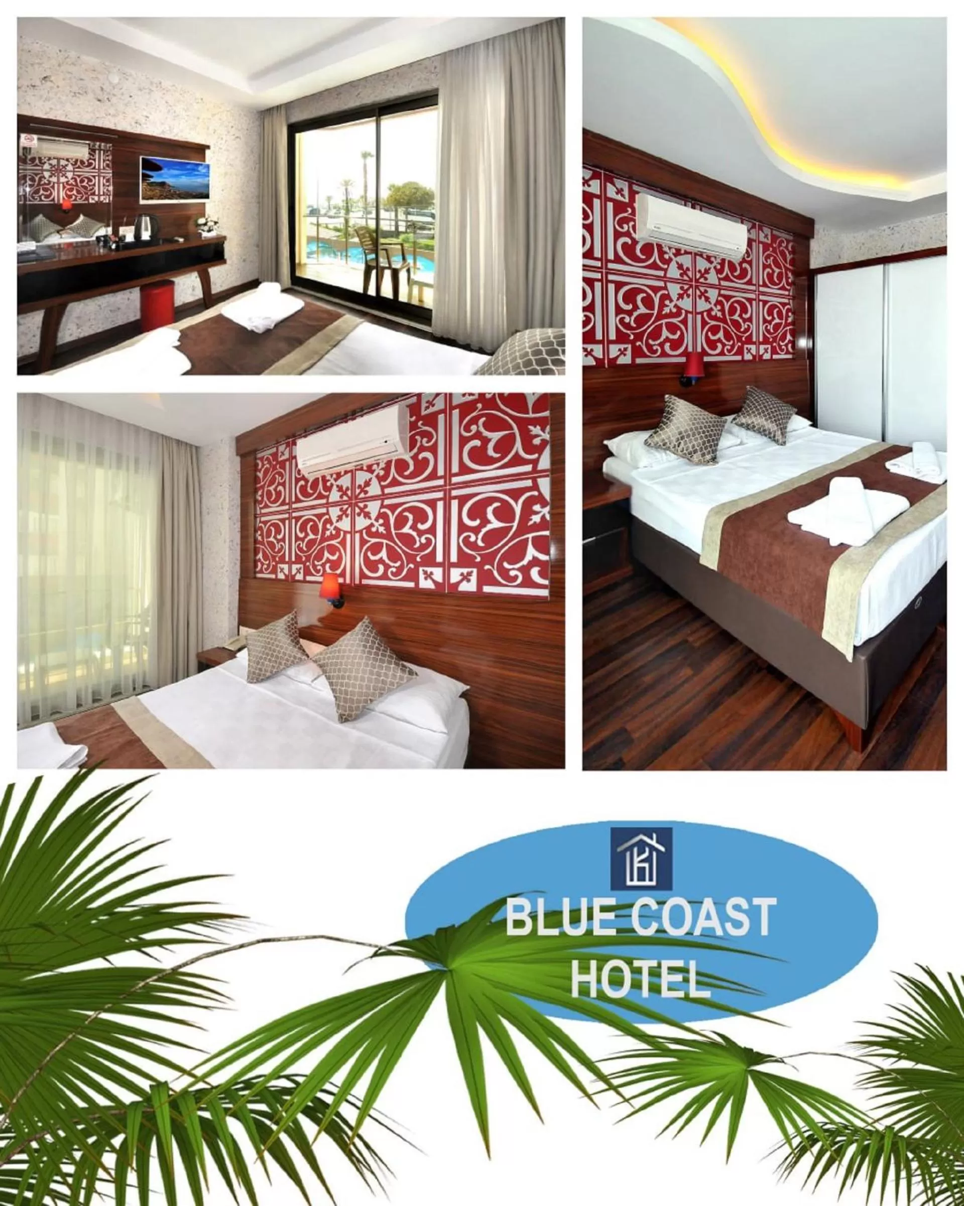 Photo of the whole room, Bed in UK BLUE COAST HOTEL Adult Only