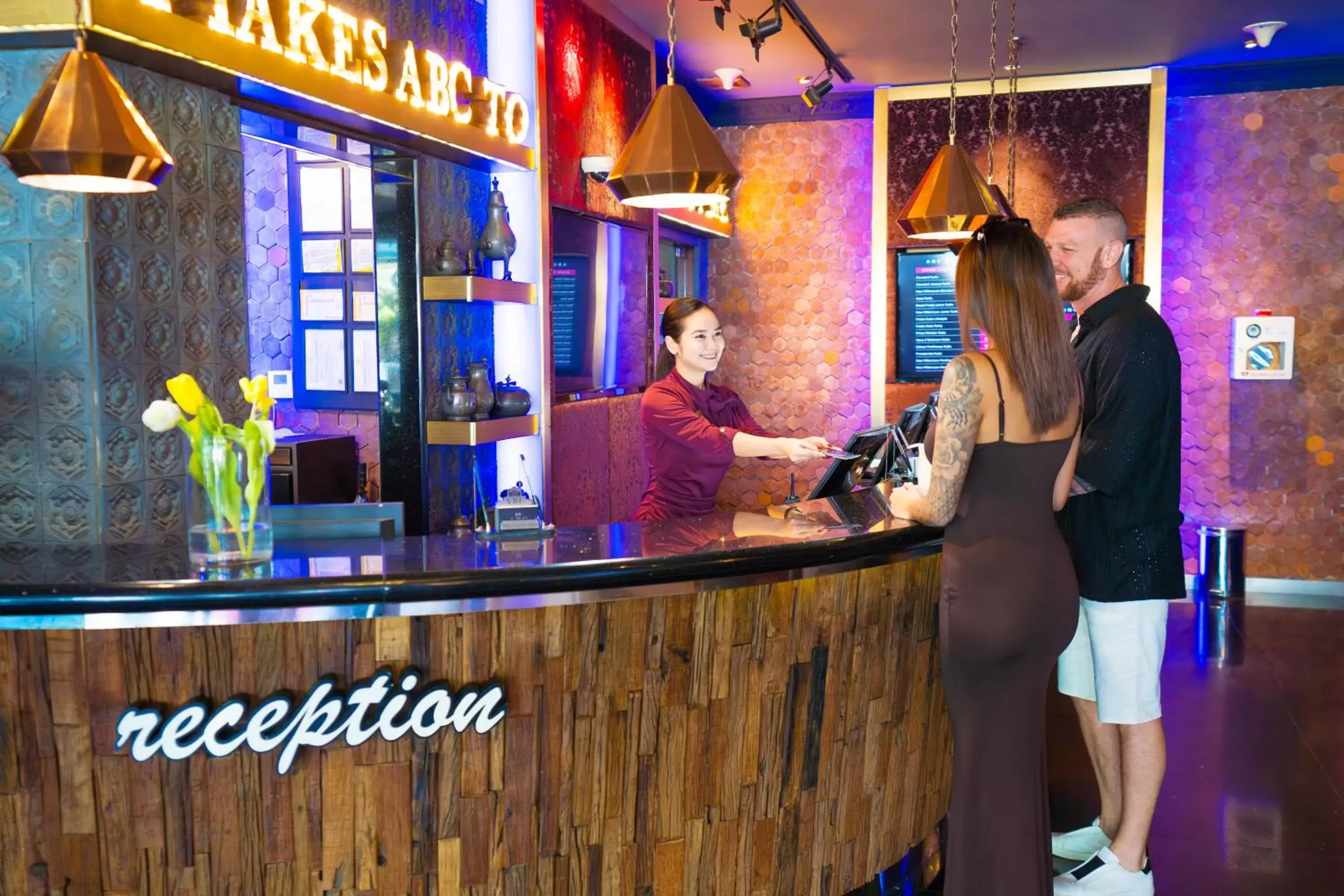 Lobby or reception in ABC Hotel Lobby or reception in ABC Hotel