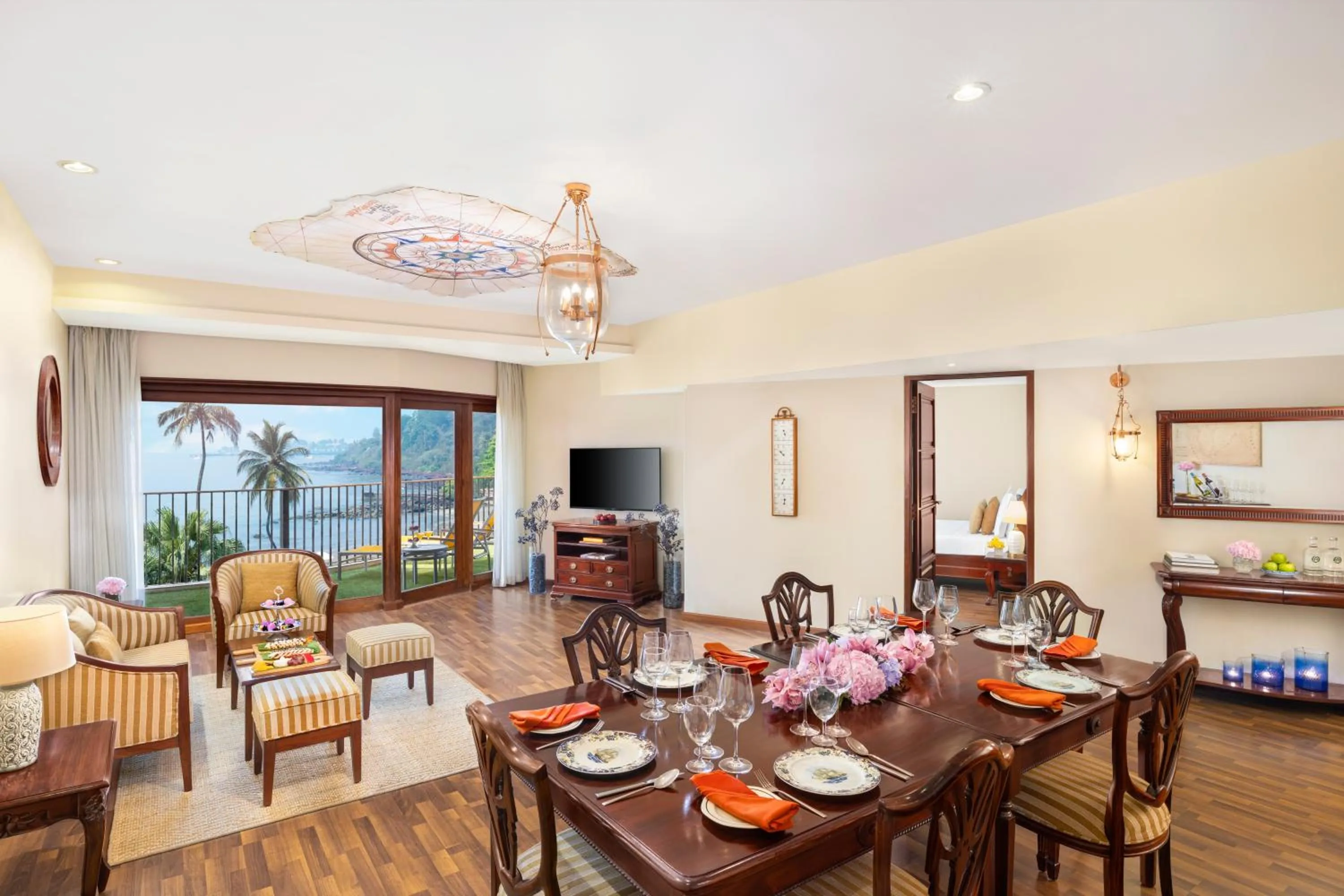 Living room in Taj Cidade de Goa Heritage, Goa