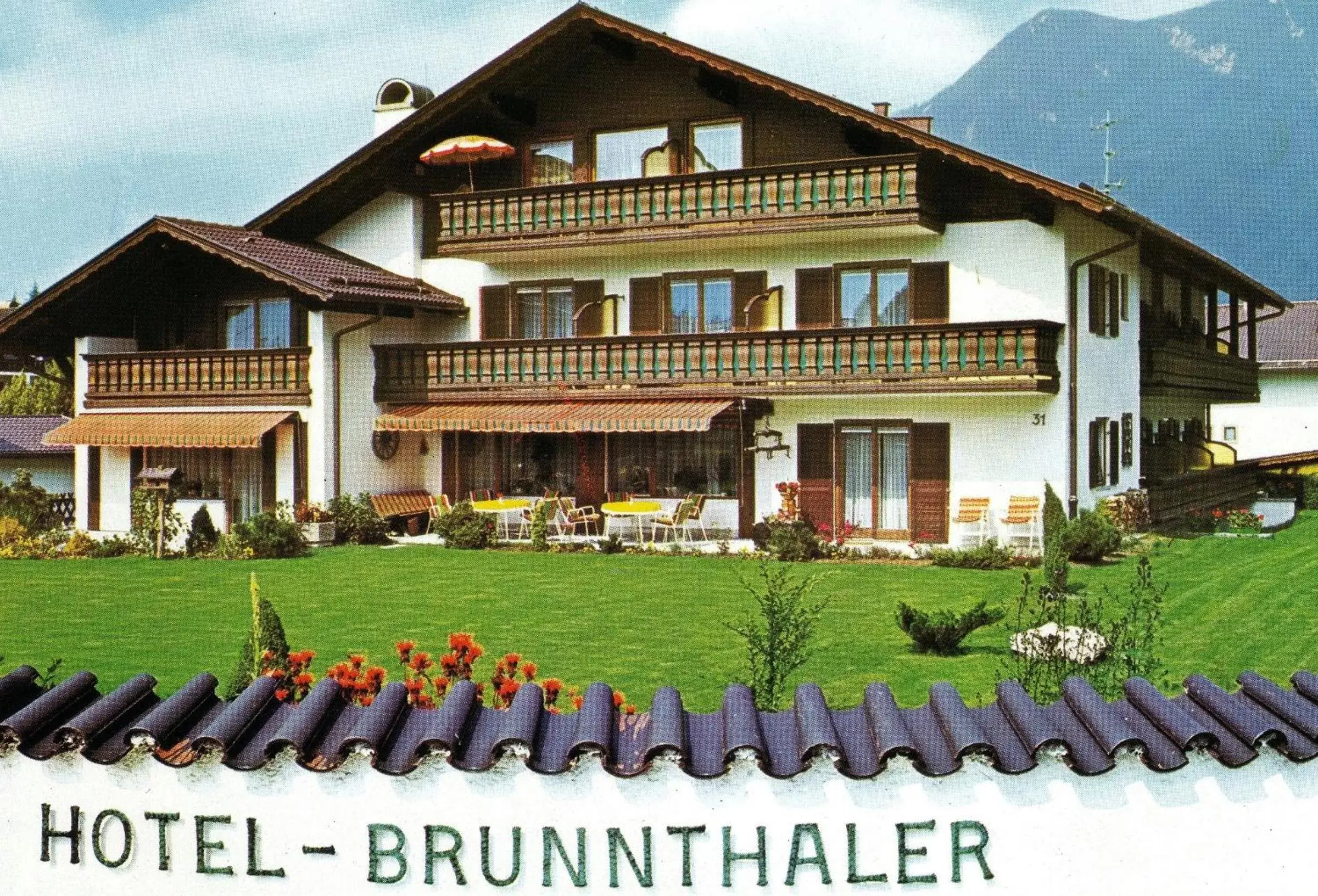 Property building in Hotel Garni Brunnthaler