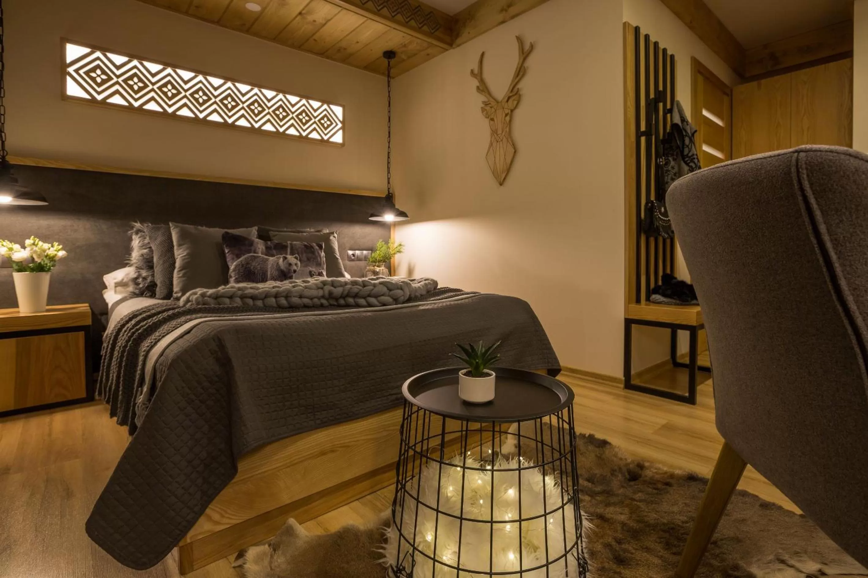 Bed in Dom Gościnny Bachledova