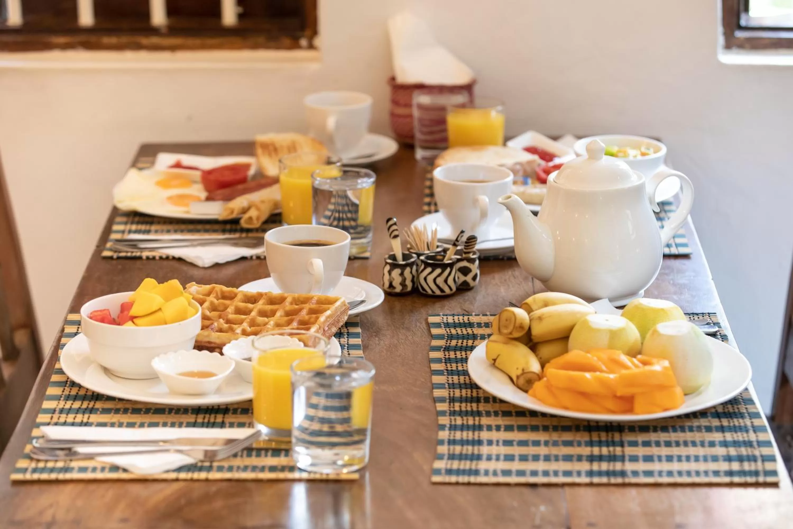 Food and drinks in Shoki Shoki Hotel Stone Town