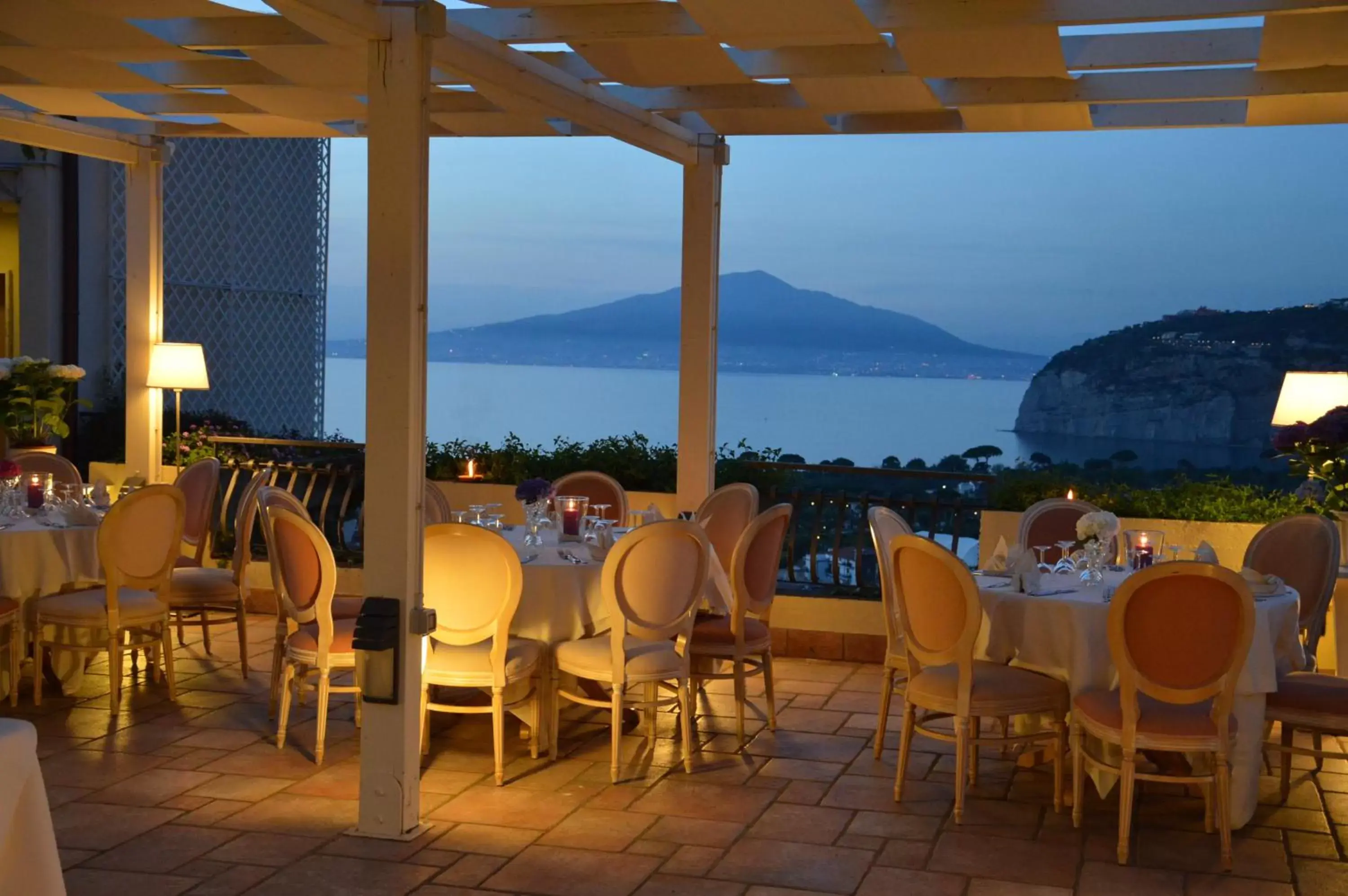 Balcony/Terrace, Restaurant/Places to Eat in Hotel Cristina