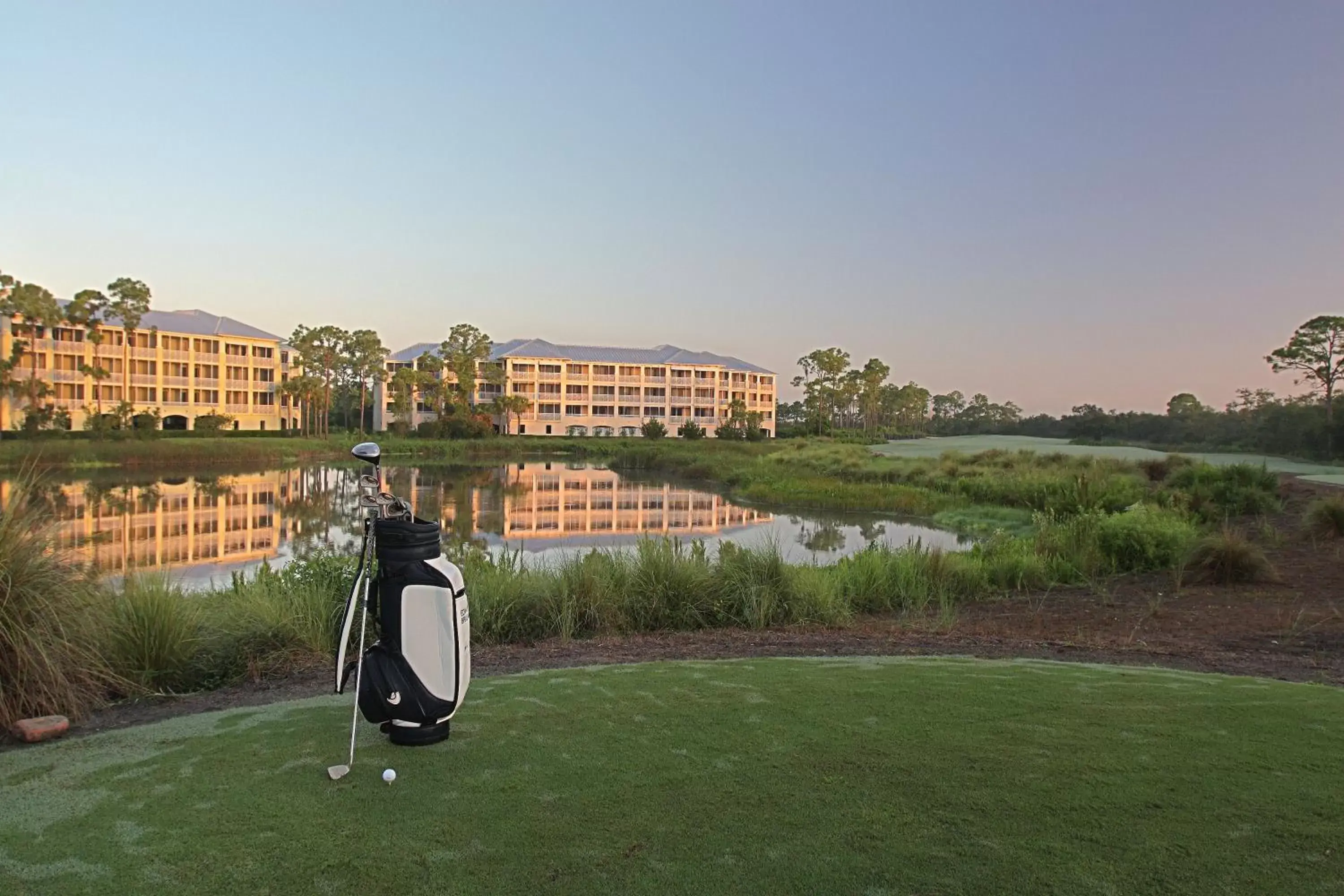 Golfcourse in Hyatt Residence Club Bonita Springs, Coconut Plantation