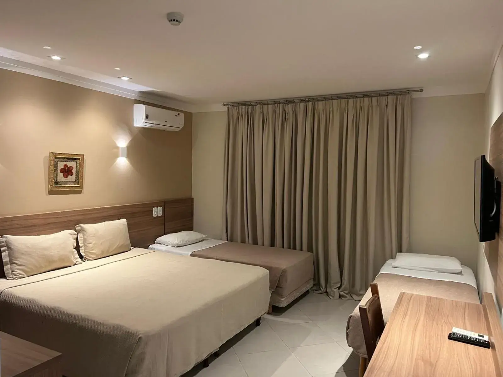 Bed in Guararema Parque Hotel