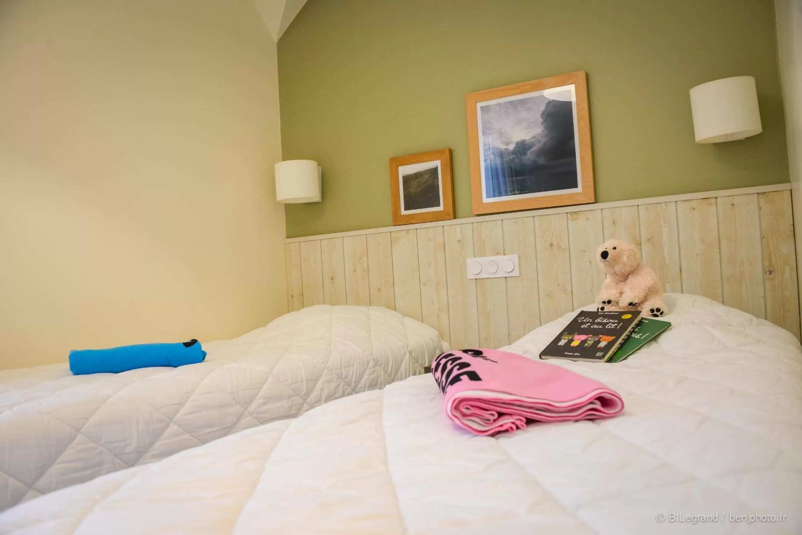 Bedroom, Bed in Résidence Goélia La Pommeraie