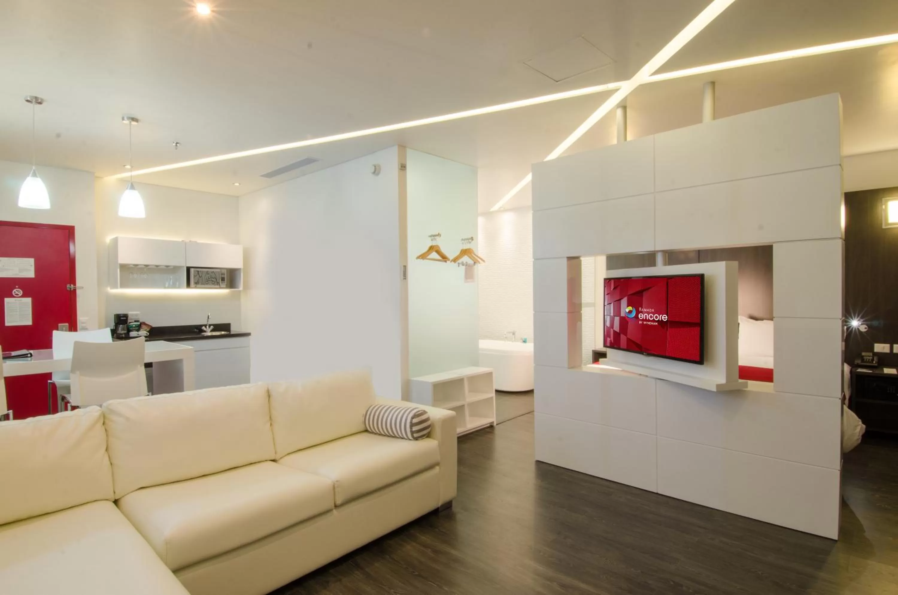 Living room in Ramada Encore by Wyndham San Luis Potosi