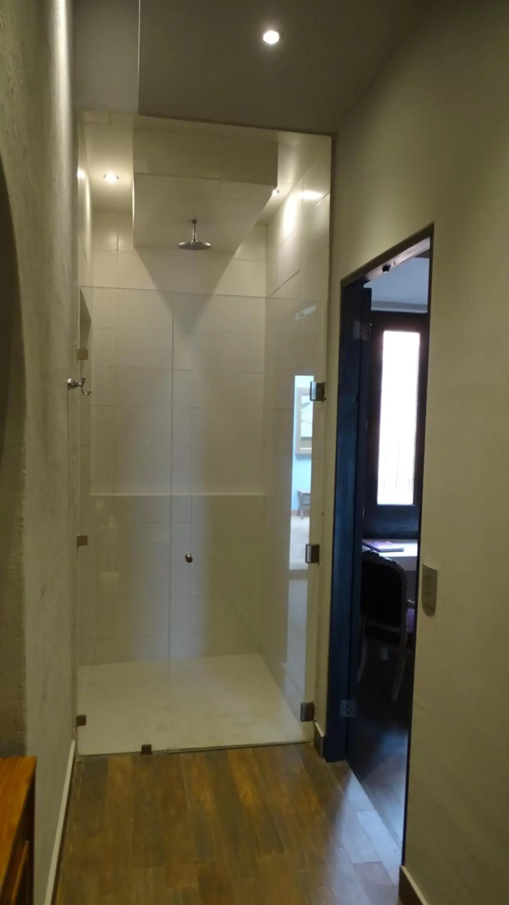 Shower, Bathroom in Hotel Plaza de Armas