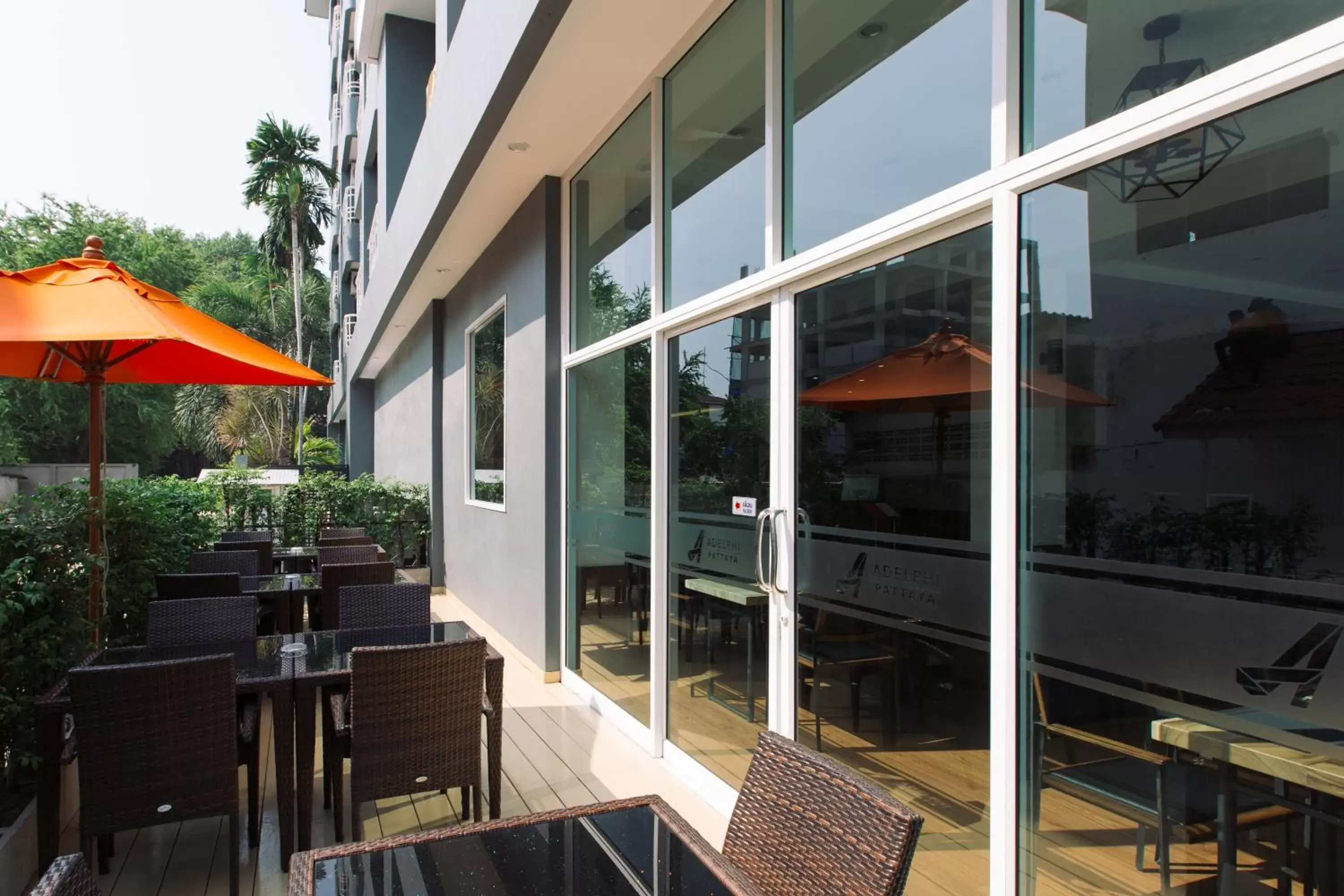 Balcony/Terrace in Adelphi Pattaya - SHA Extra Plus