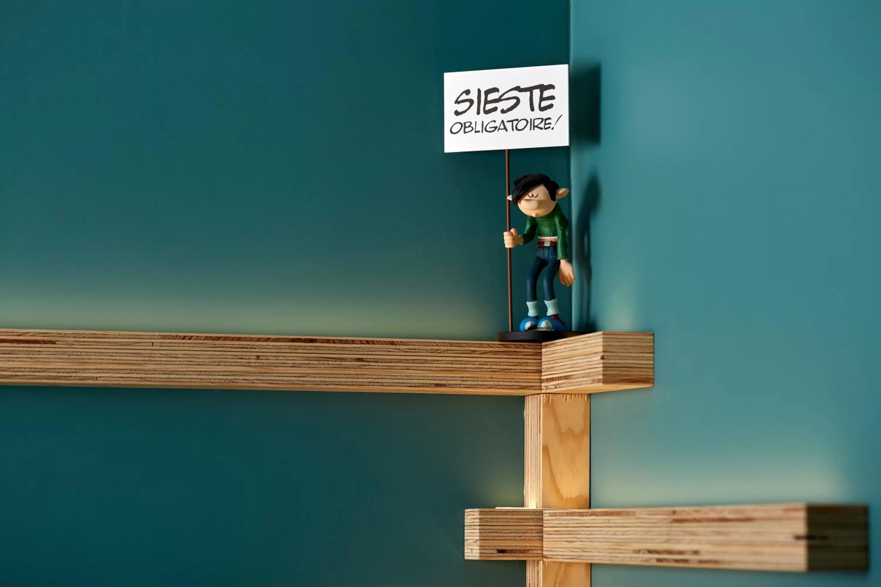 Decorative detail in Hotel Locomo - Gare de Lyon Bastille