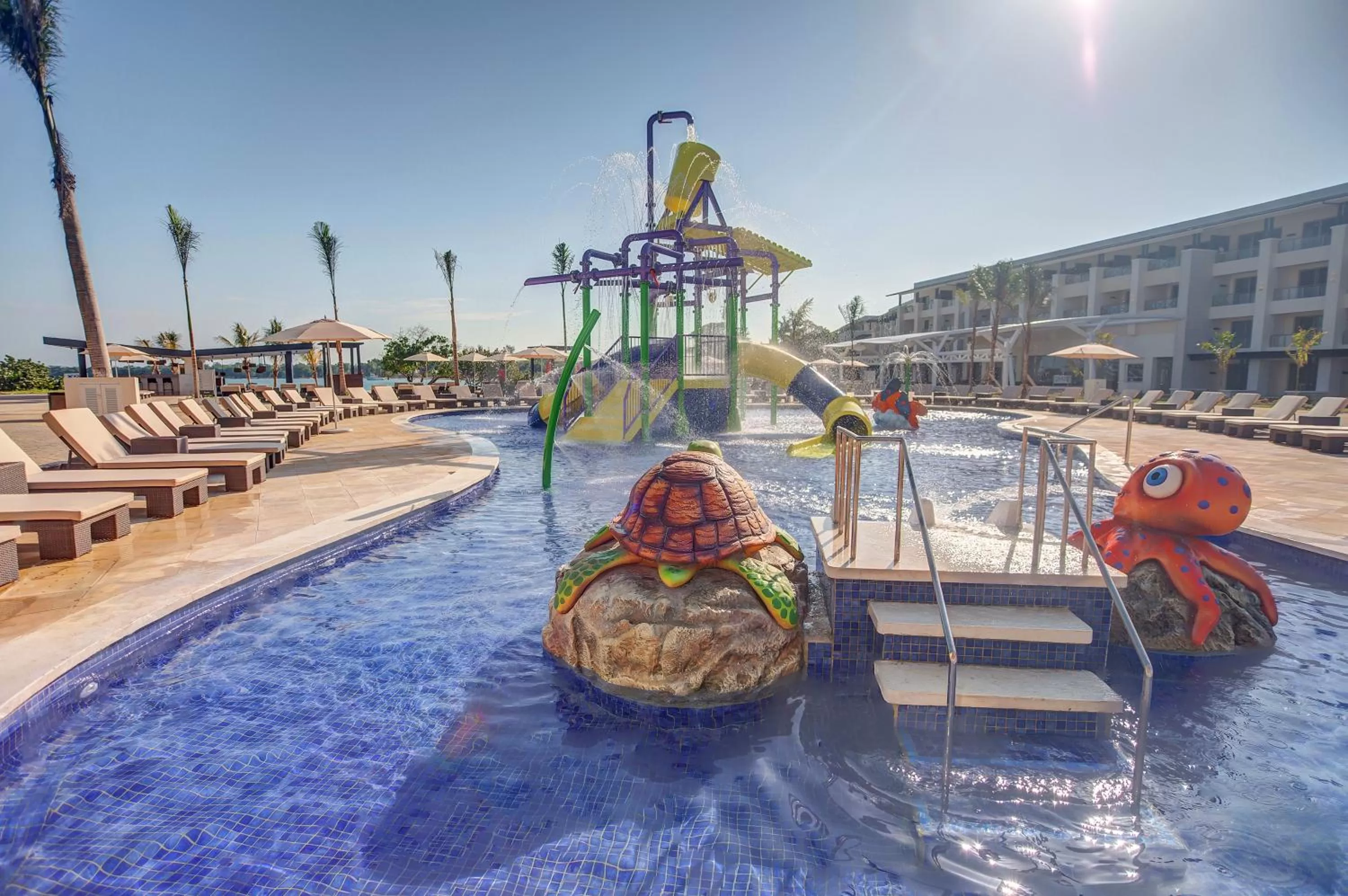 Aqua park in Royalton Negril, An Autograph Collection All-Inclusive Resort