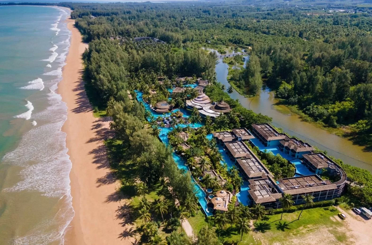 Bird's eye view in The Haven Khao Lak