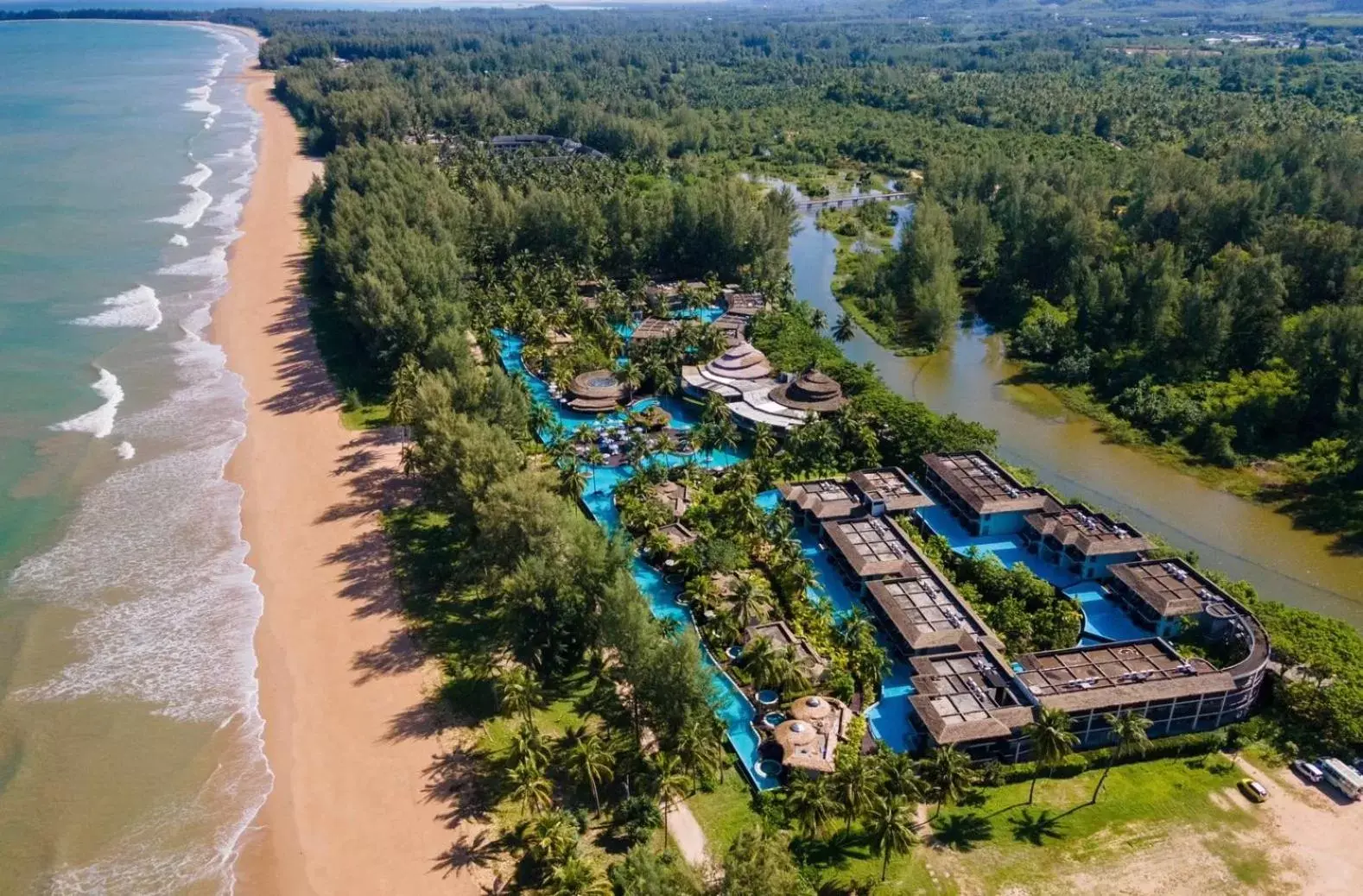 Bird's eye view in The Haven Khao Lak Bird's eye view in The Haven Khao Lak