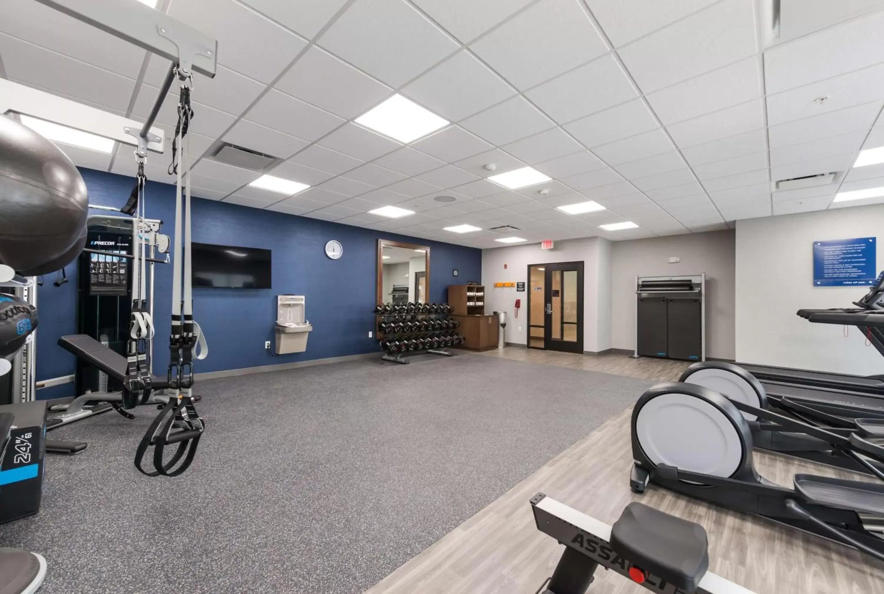 Fitness centre/facilities in Hampton Inn Niles, Mi