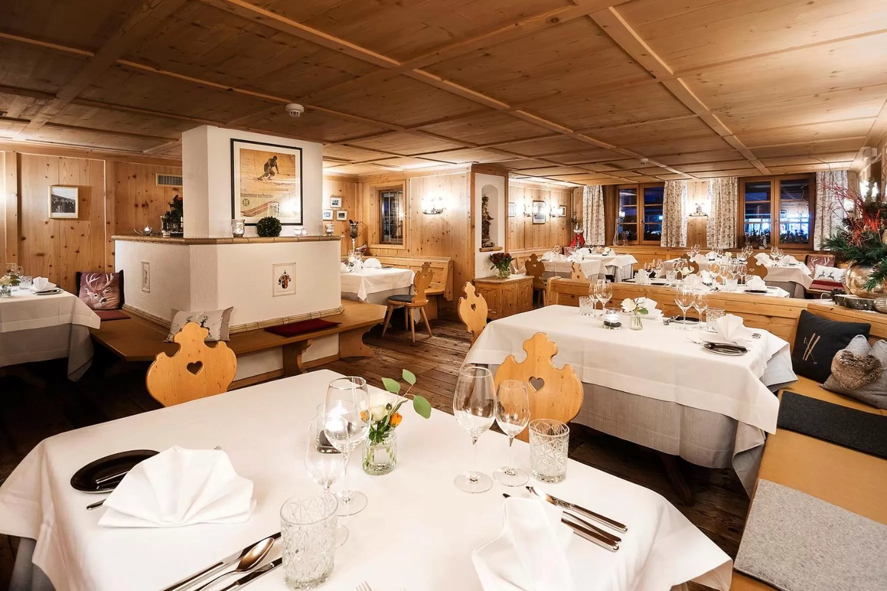 Restaurant/places to eat in Hotel Tannbergerhof im Zentrum von Lech