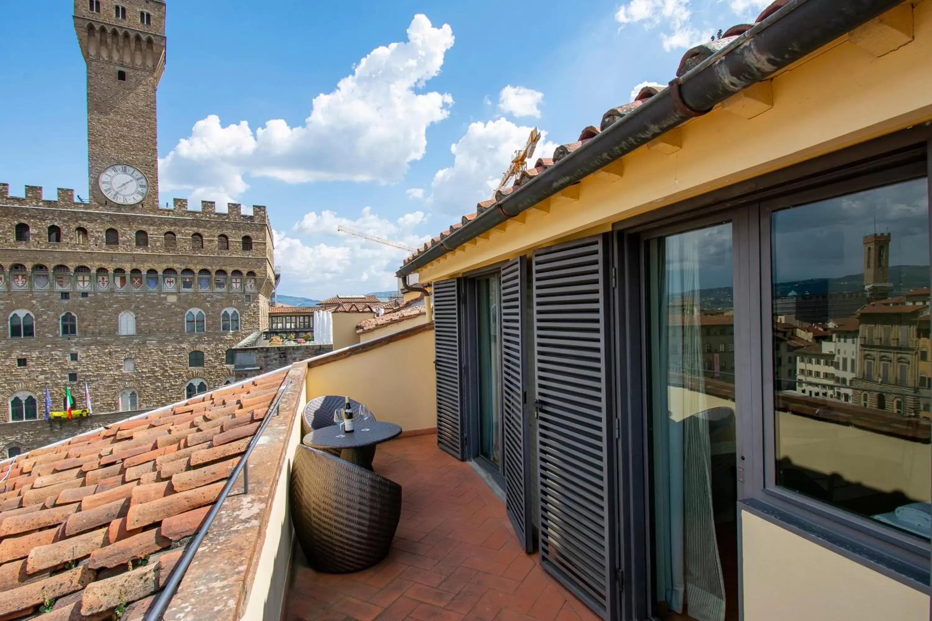 Balcony/Terrace in Relais Piazza Signoria