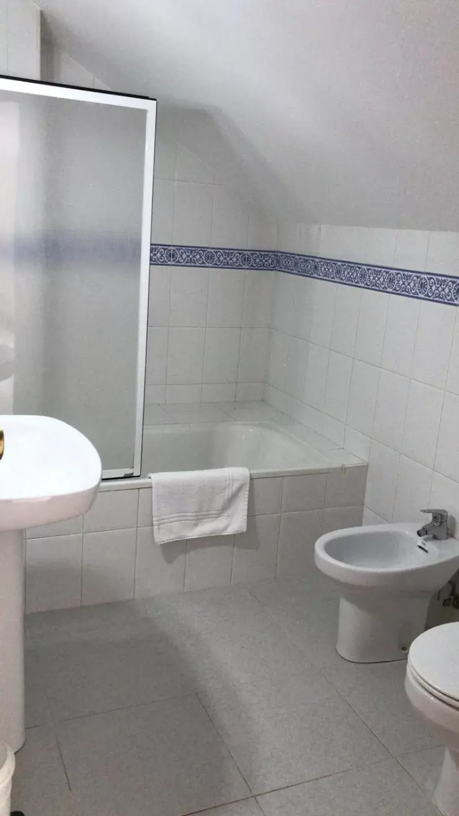 Decorative detail, Bathroom in Hotel El Ancla
