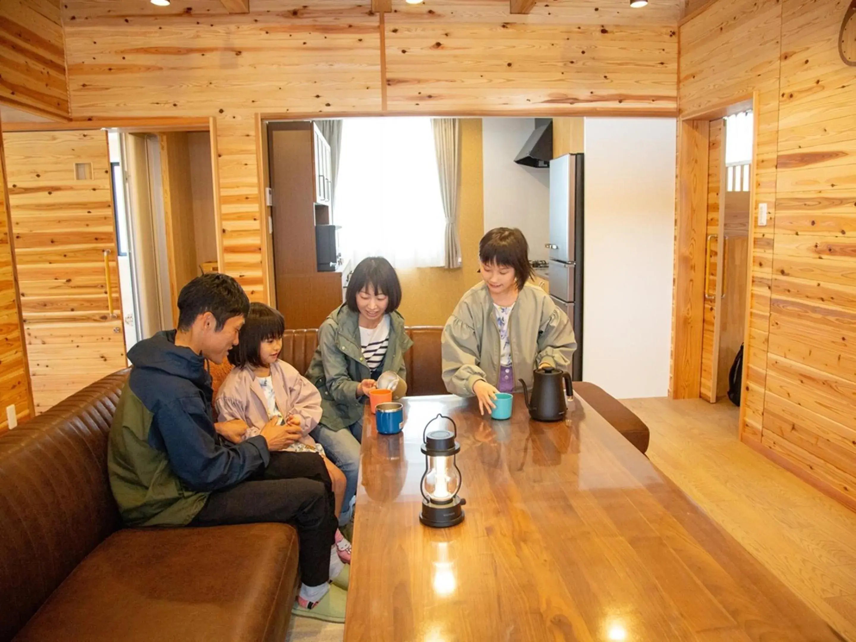 Photo of the whole room, Family in Matsue Forest Park