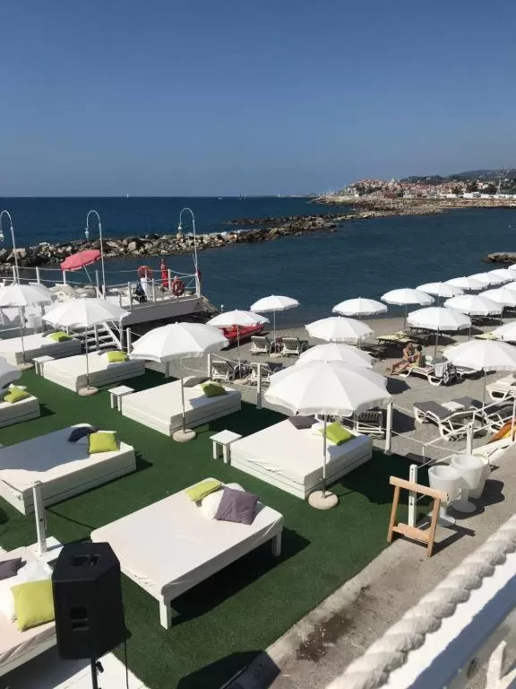 Beach in Hotel Kristina