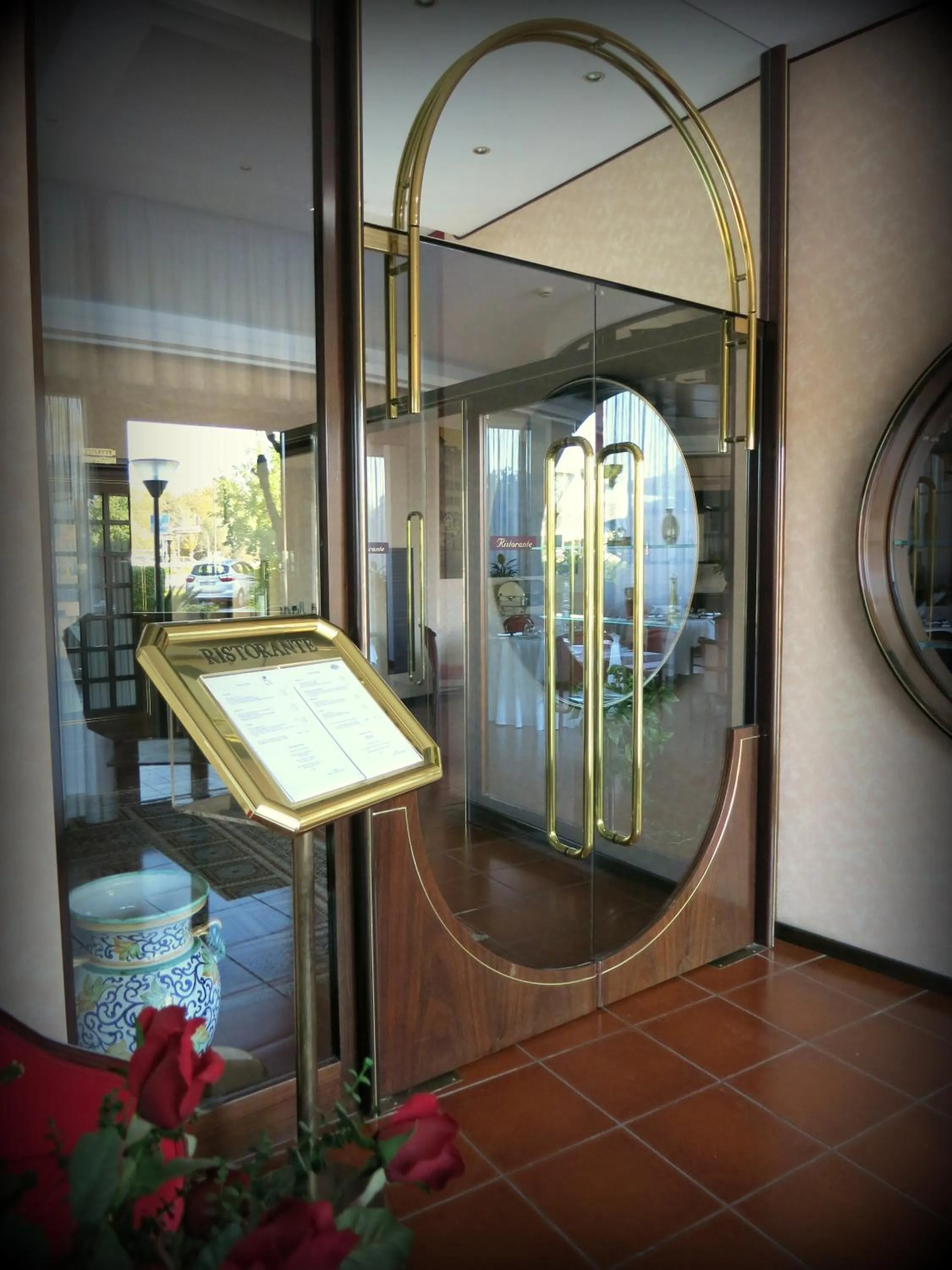 Decorative detail in Hotel Internazionale