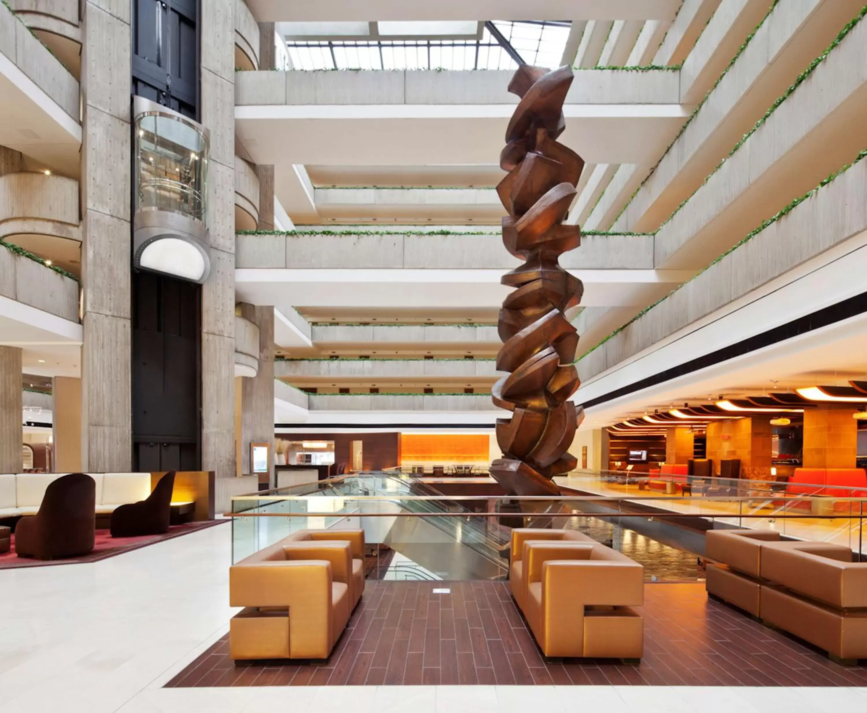 Lobby or reception in Hyatt Regency O'Hare Chicago