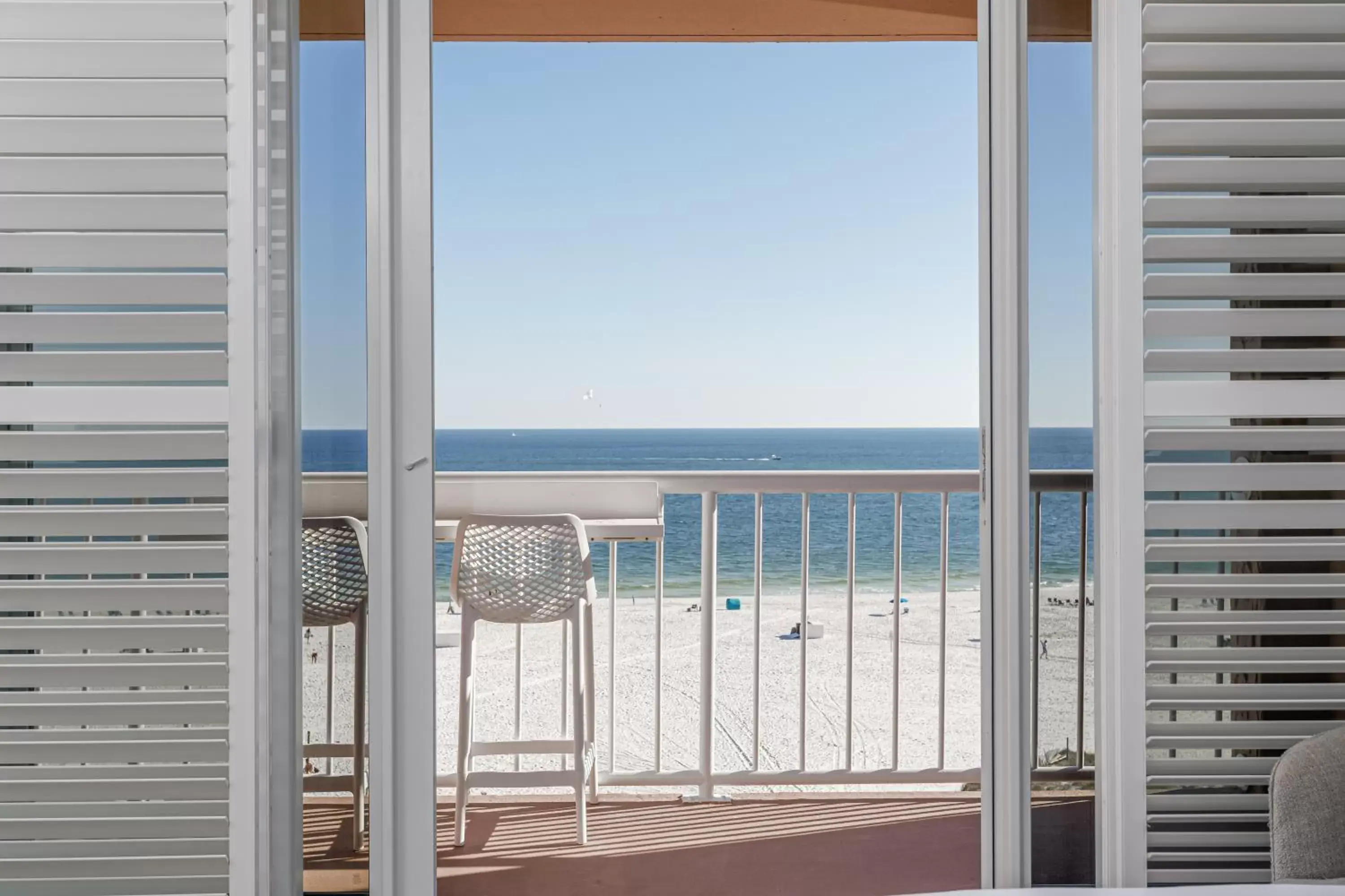 Balcony/Terrace, Sea View in Perdido Beach Resort