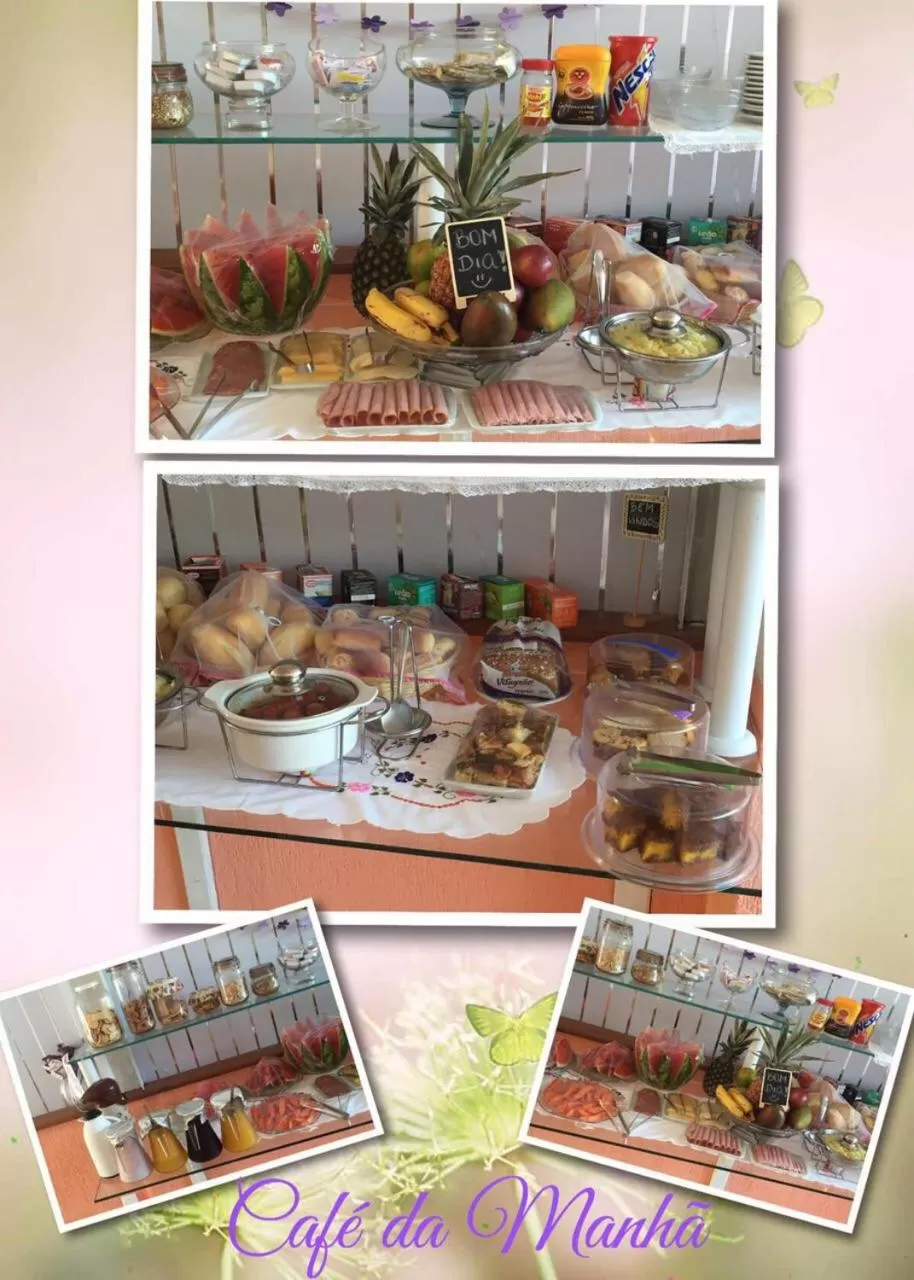 Breakfast in Pousada Lilás