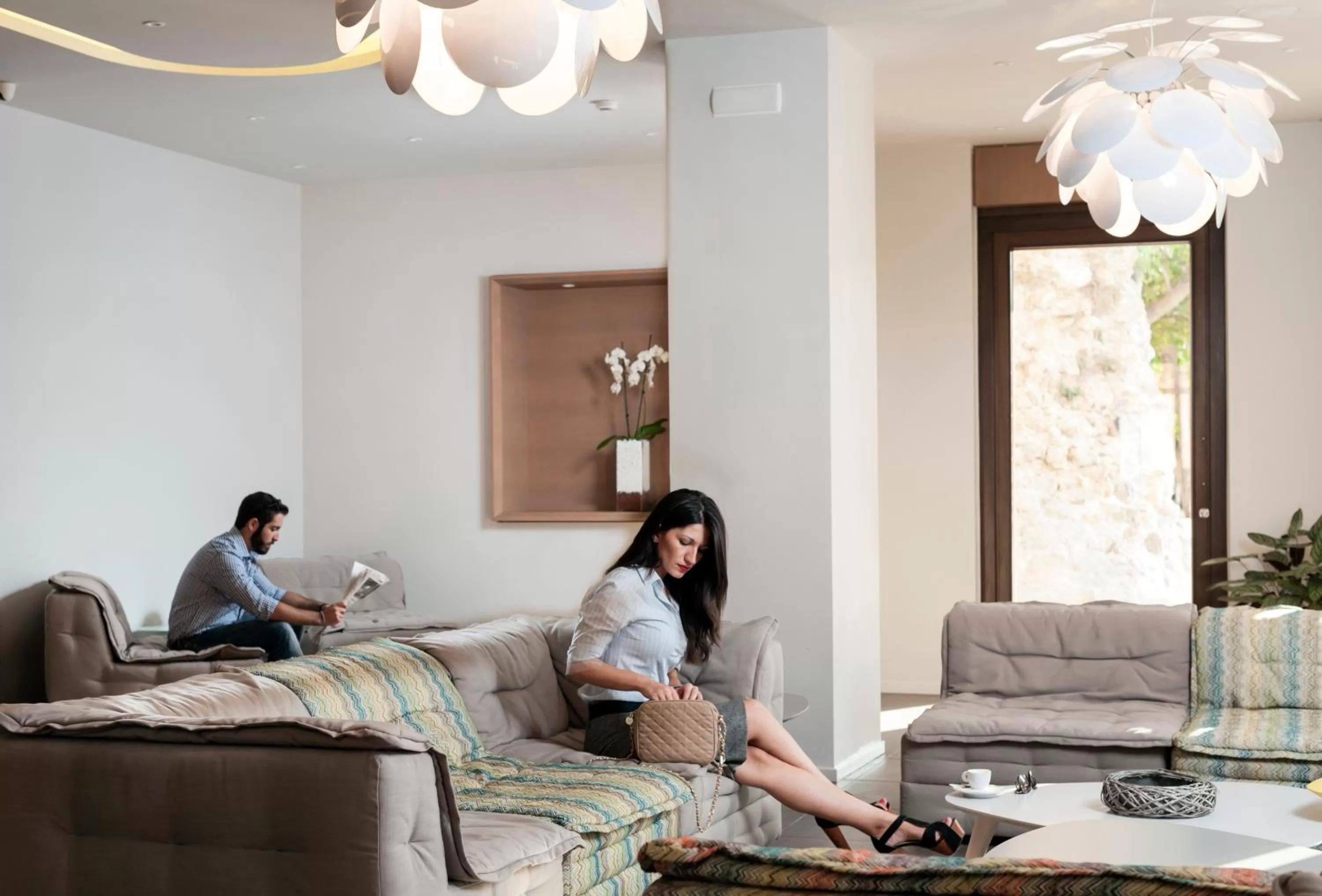 Living room in Kriti Hotel