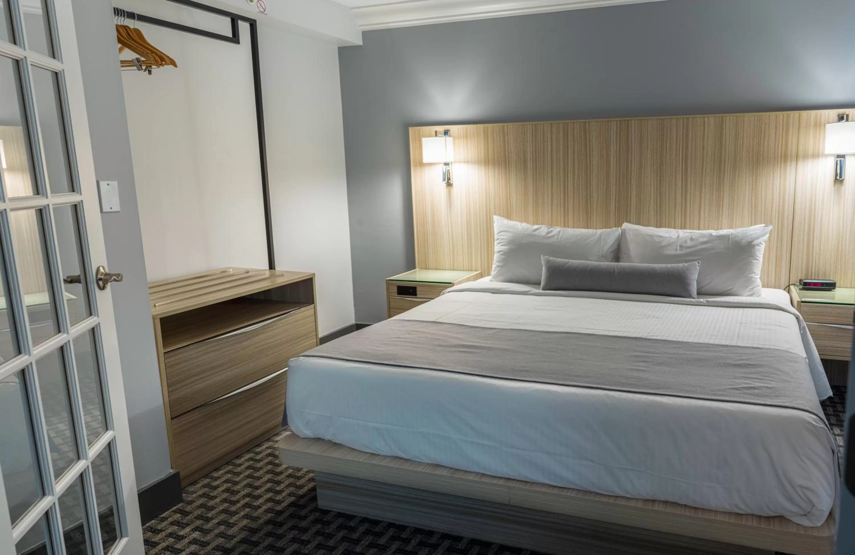 Bed in Century Plaza Hotel