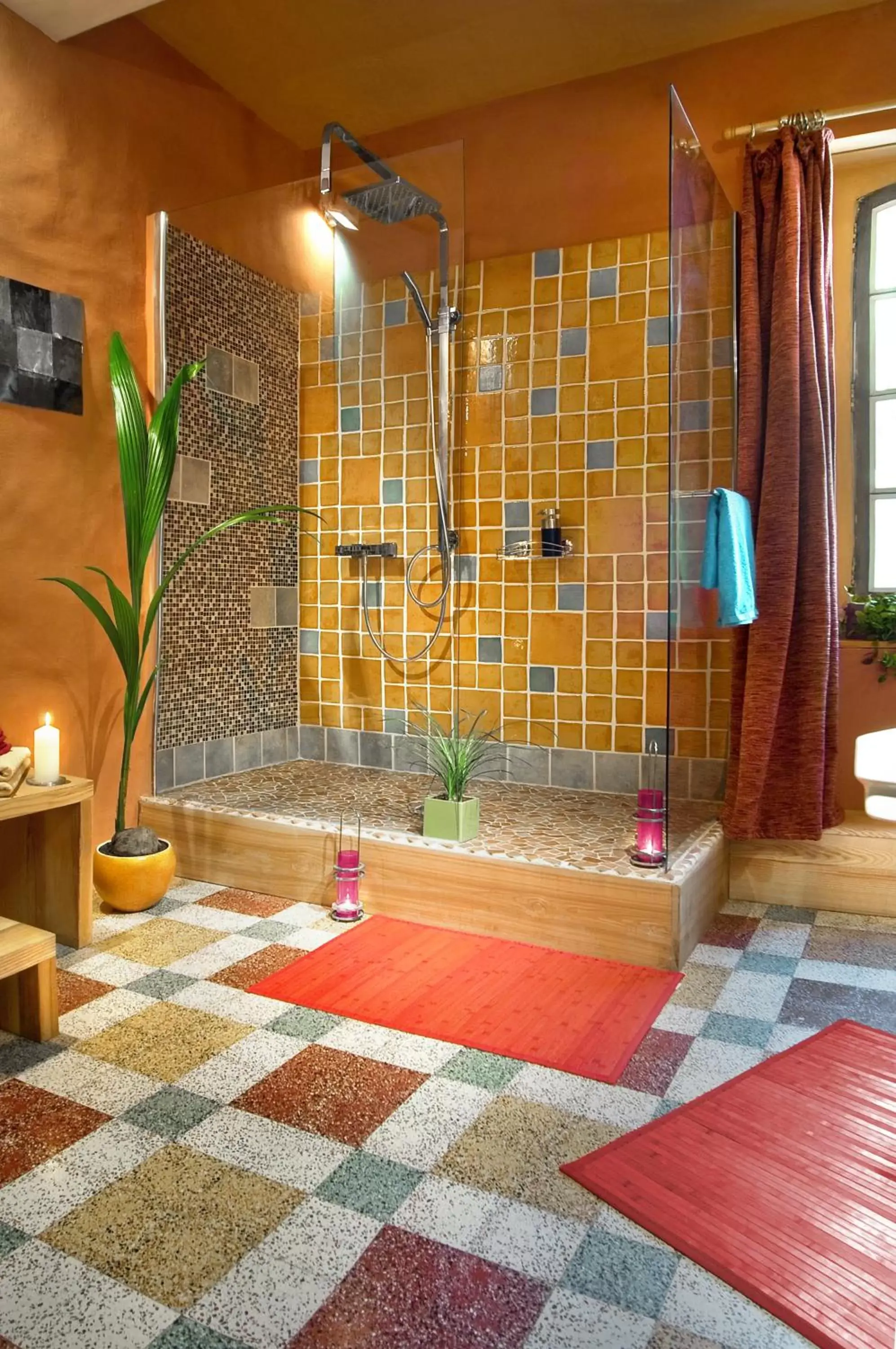 Shower, Bathroom in La Vieille Maison - Halte Gourmande