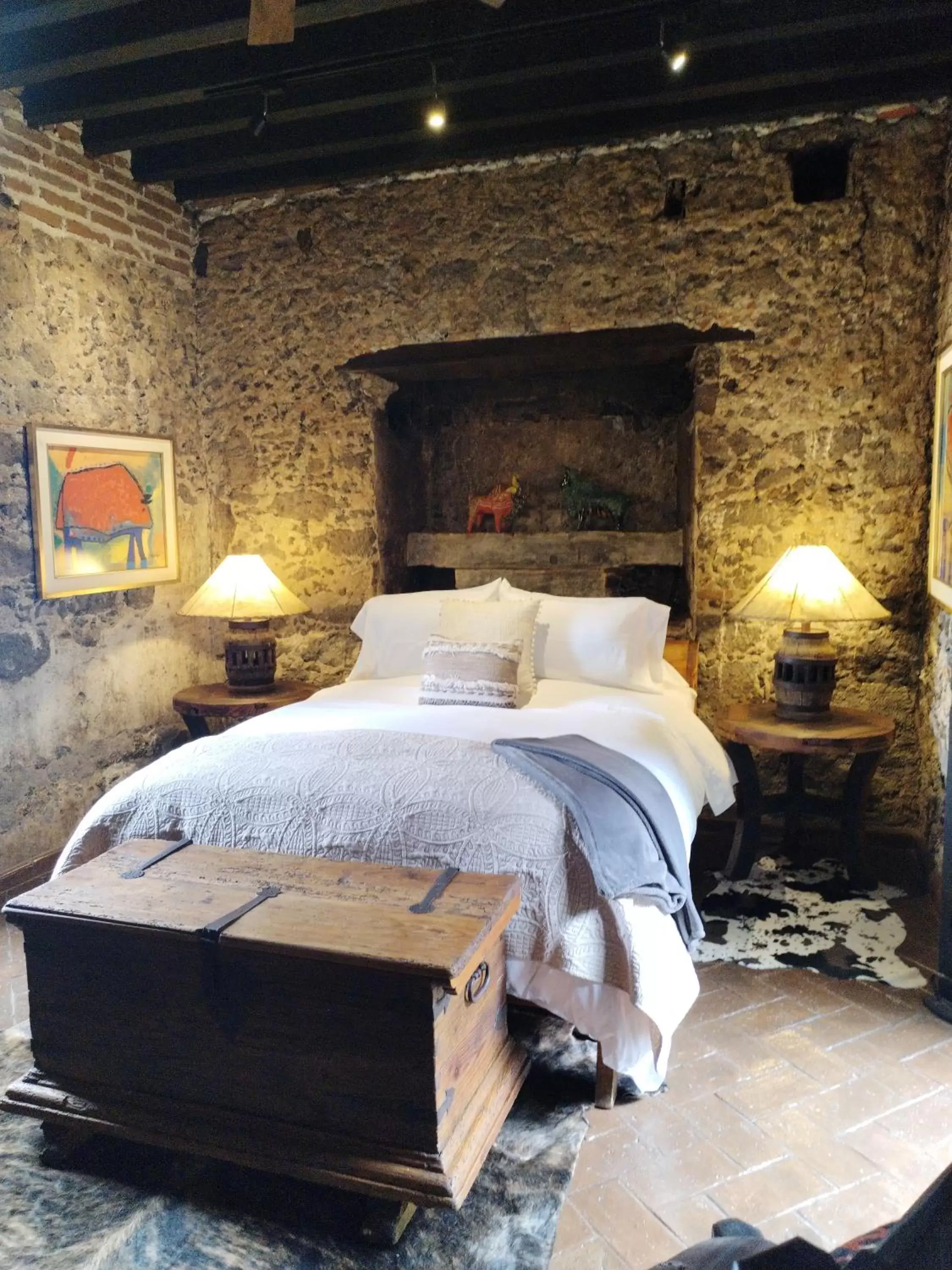 Bed in Hacienda Las Amantes