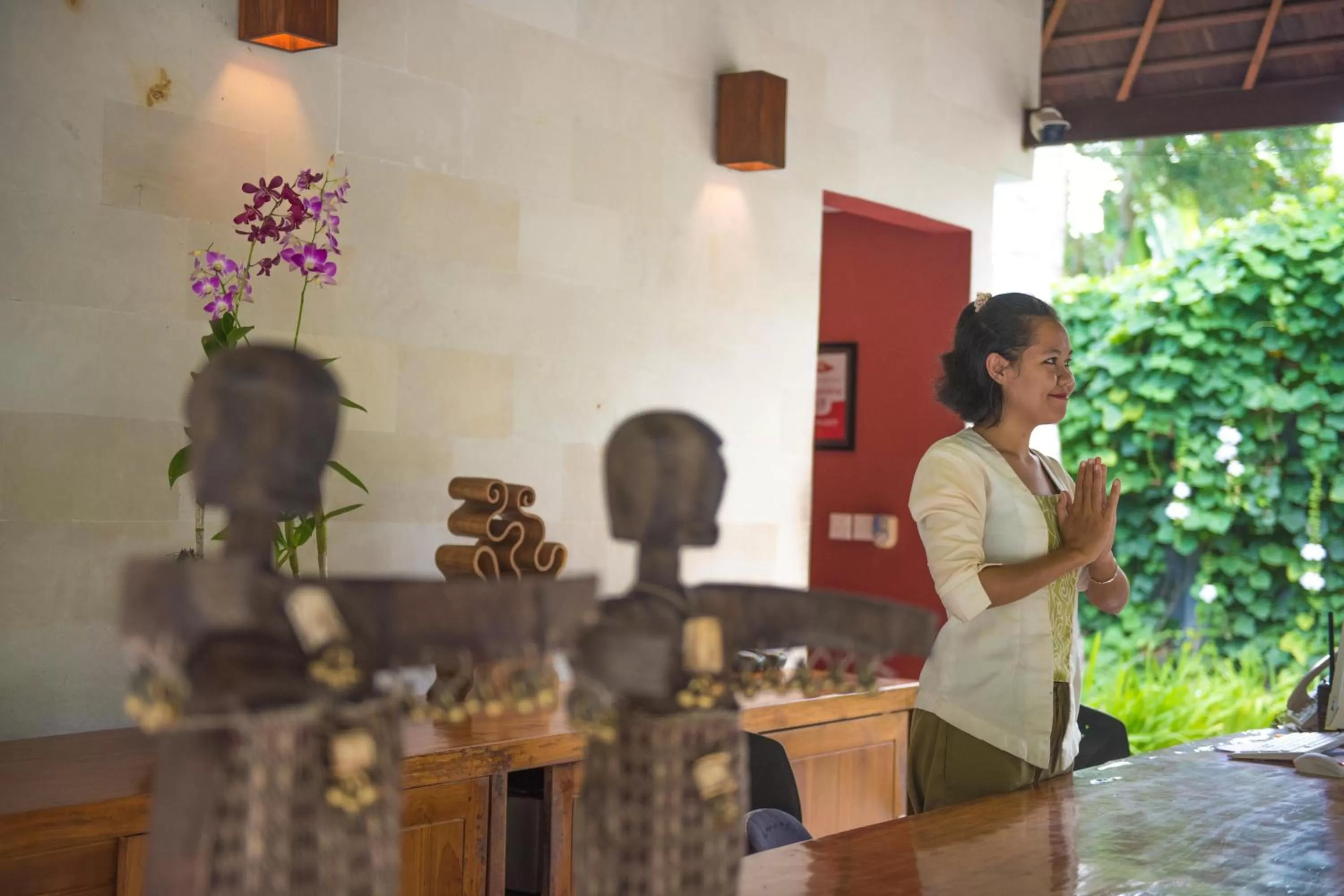 Lobby or reception in The Chandi Boutique Resort & Spa