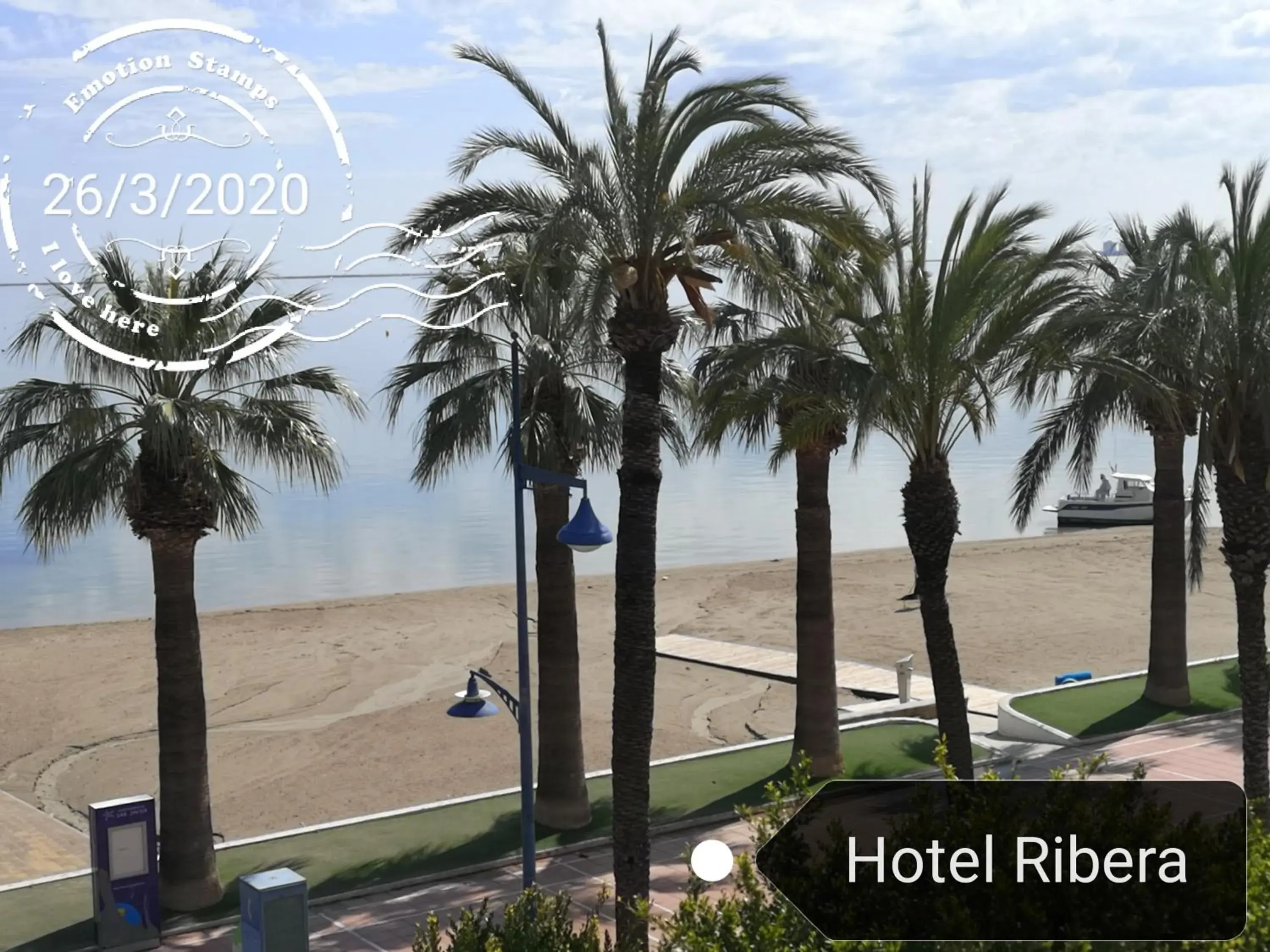 Beach in Hotel Ribera