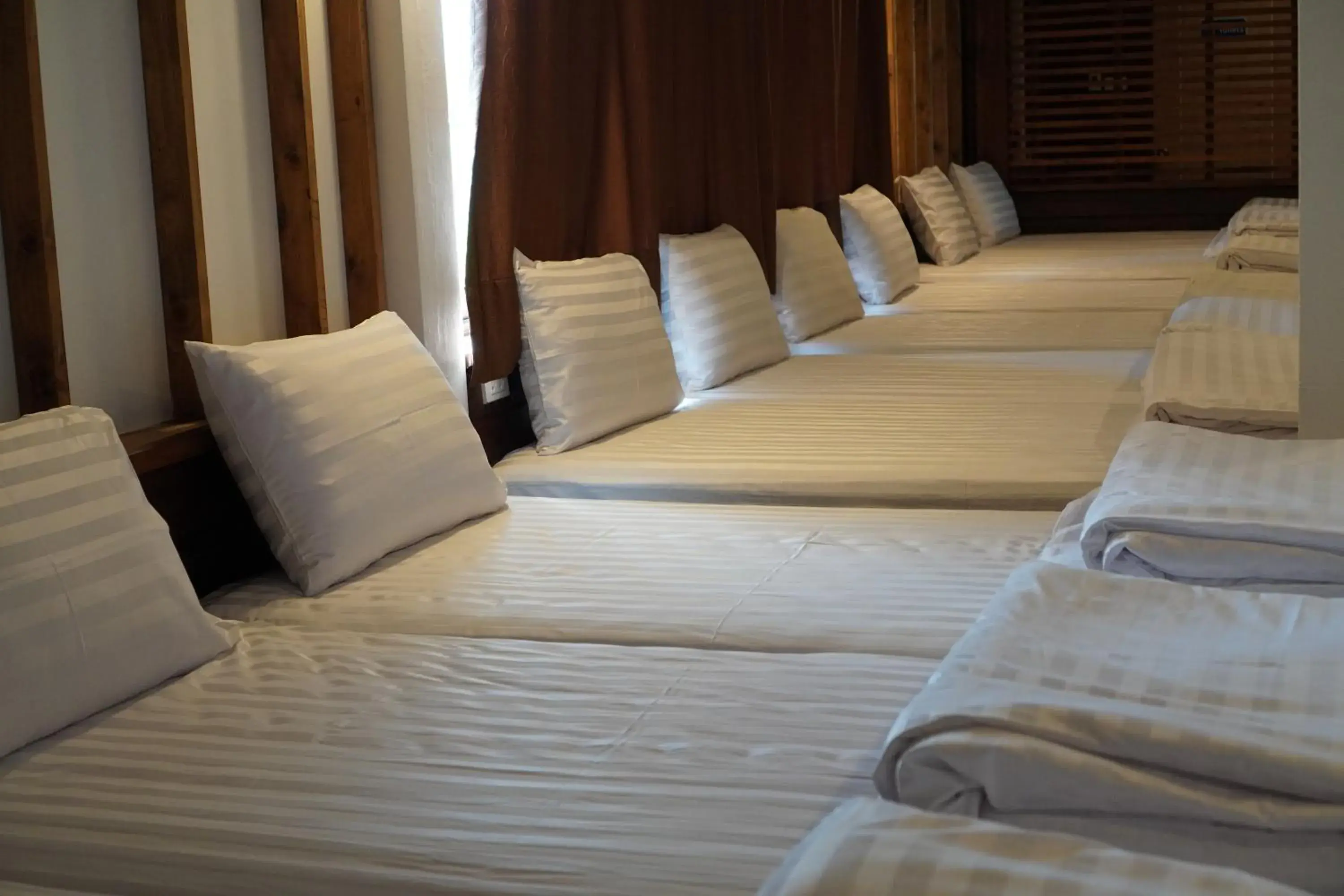 Bed in Green Terrace Resort & Restaurant