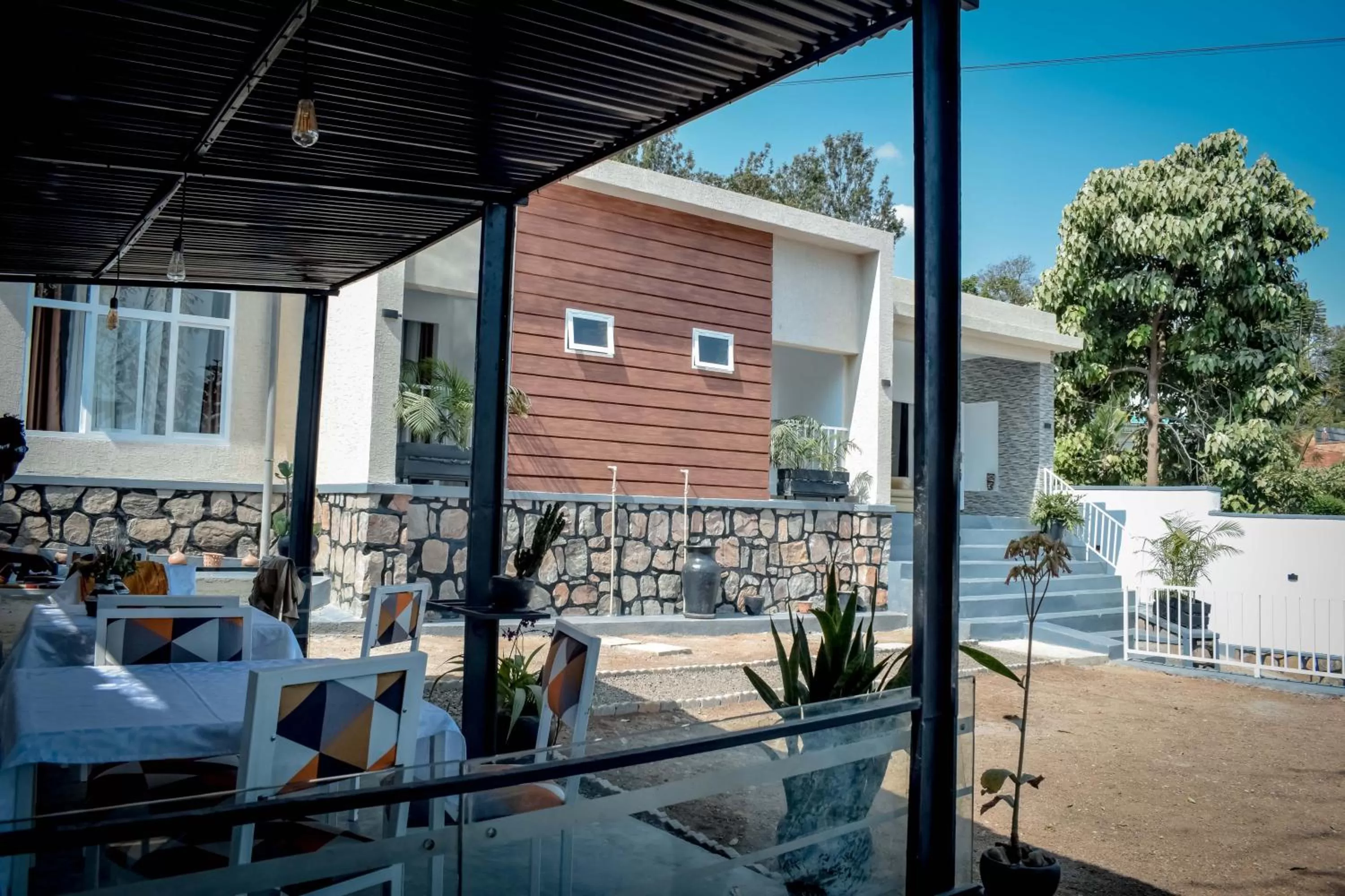 Seating area in INZOZI AFRICA HOUSE B&B-Gishushu