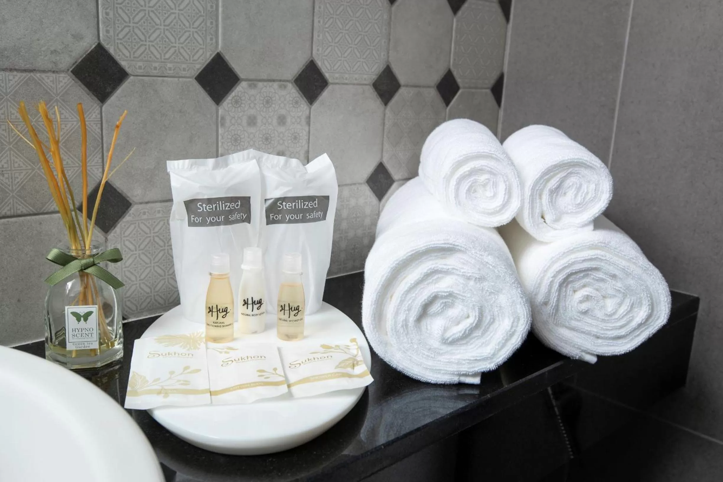 Bathroom in Sukhon Hotel - SHA Plus